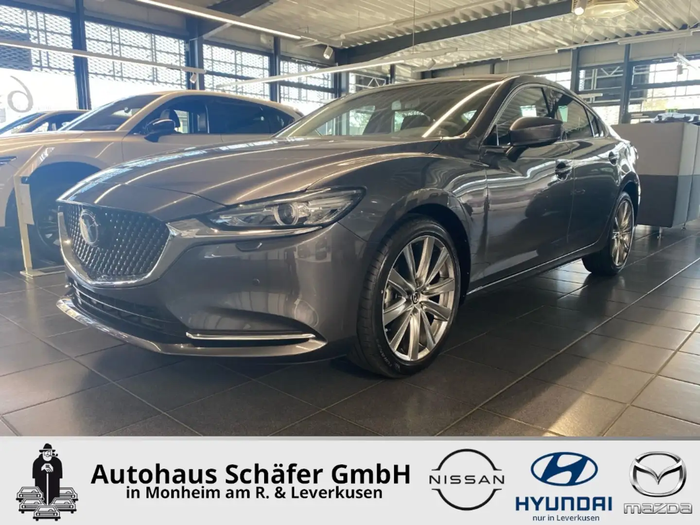 Mazda 6 EXCLUSIVE-L. Skyactiv-G 194PS 6AT HUD Navi Soundsy Szürke - 1