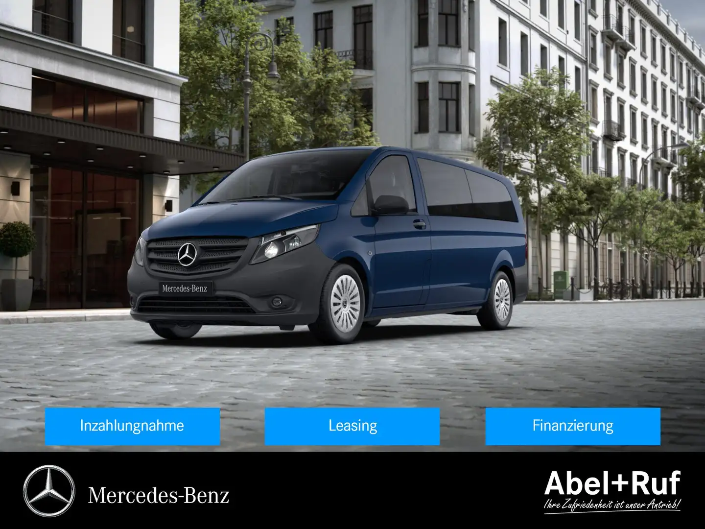 Mercedes-Benz Vito 114 CDI Tourer PRO Extralang TotW+DAB+AHK Blau - 1
