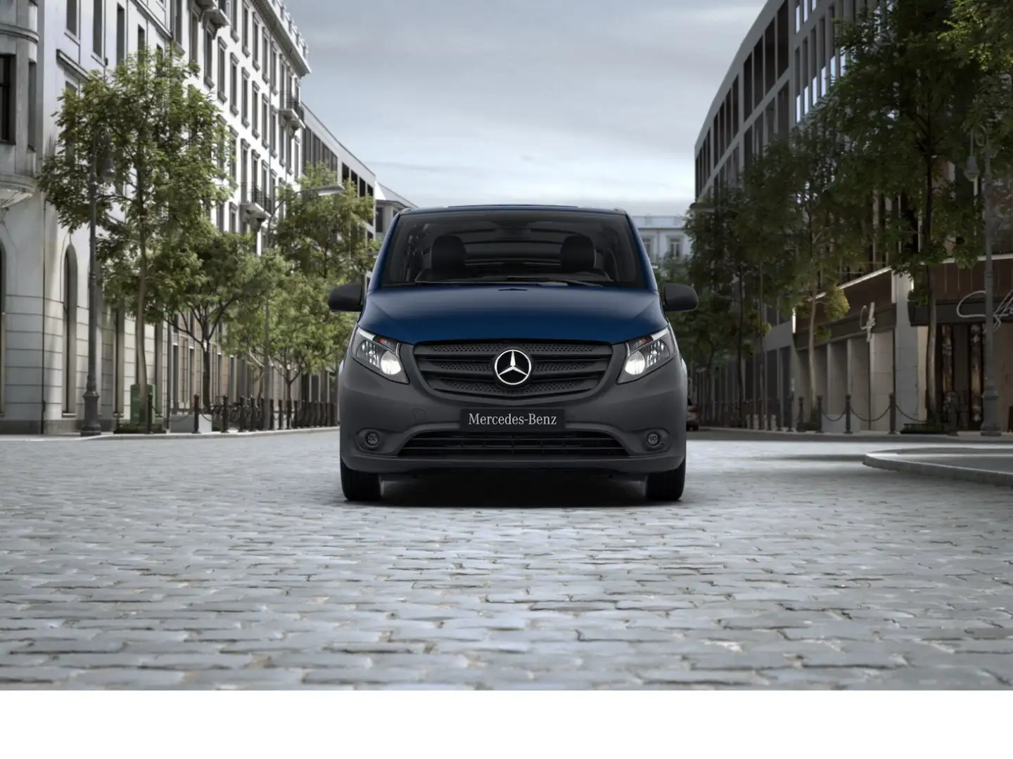 Mercedes-Benz Vito 114 CDI Tourer PRO Extralang TotW+DAB+AHK Blau - 2