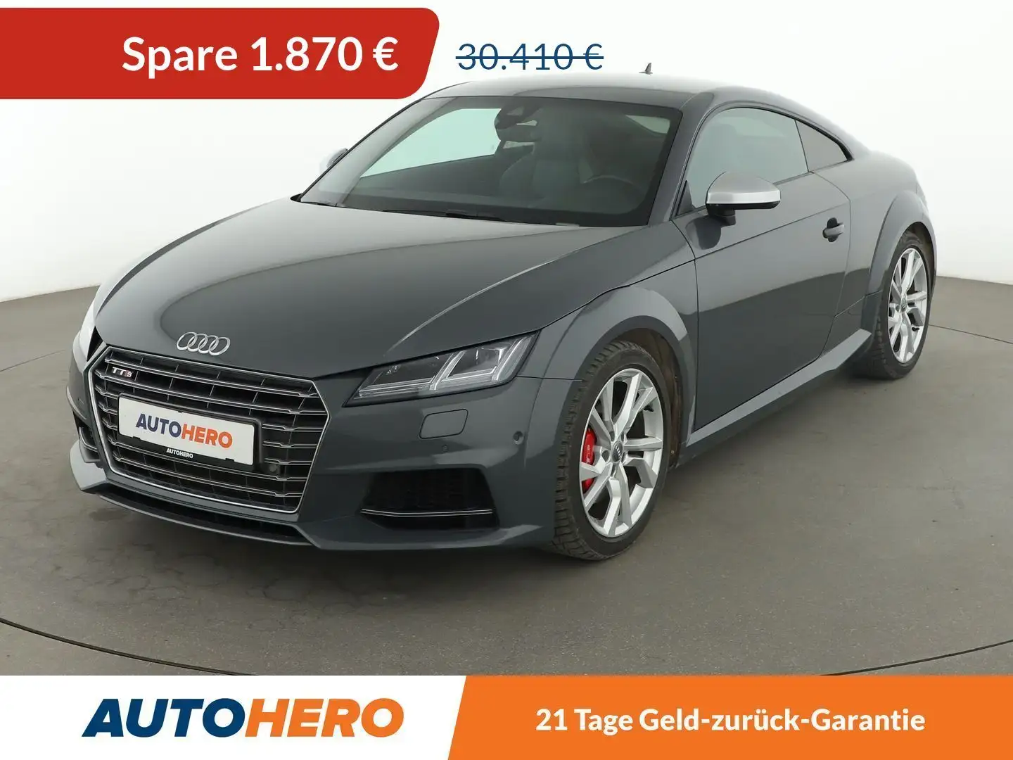 Audi TTS 2.0 TFSI quattro Coupe Aut. *LED*NAVI*VC*CAM* Grey - 1