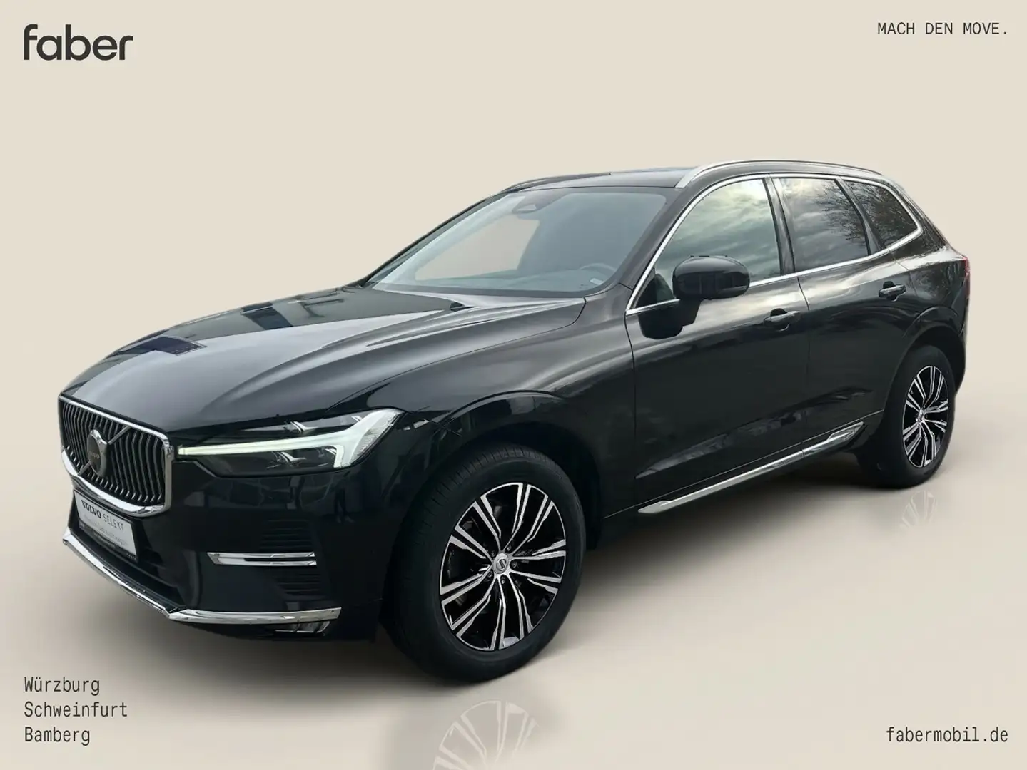 Volvo XC60 B5 Diesel Inscription AWD Schwarz - 2