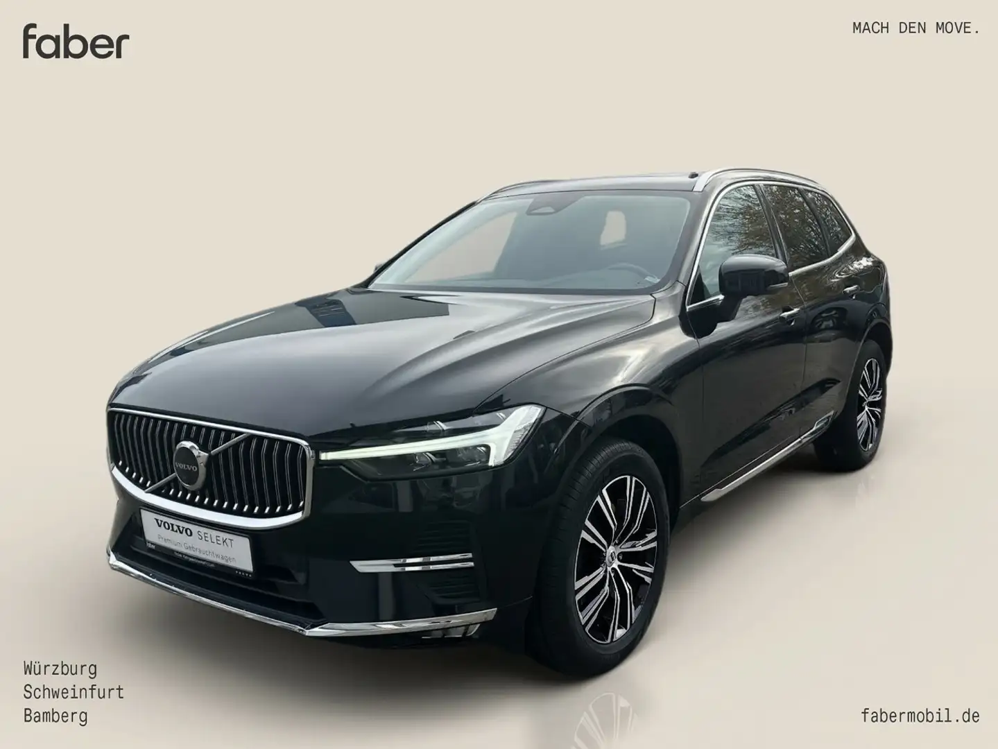 Volvo XC60 B5 Diesel Inscription AWD Schwarz - 1