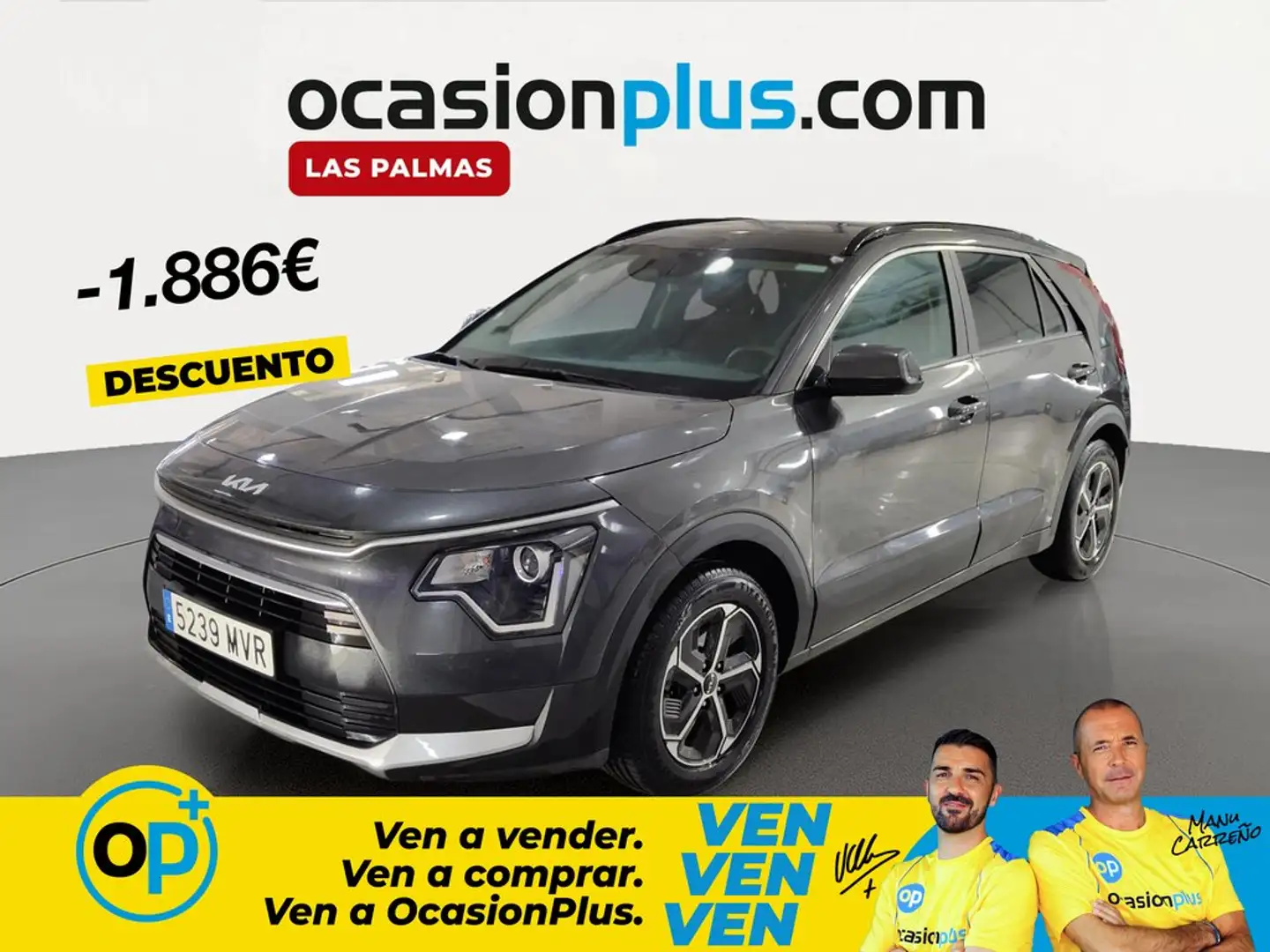 Kia Niro 1.6 HEV Concept 129 Gris - 1