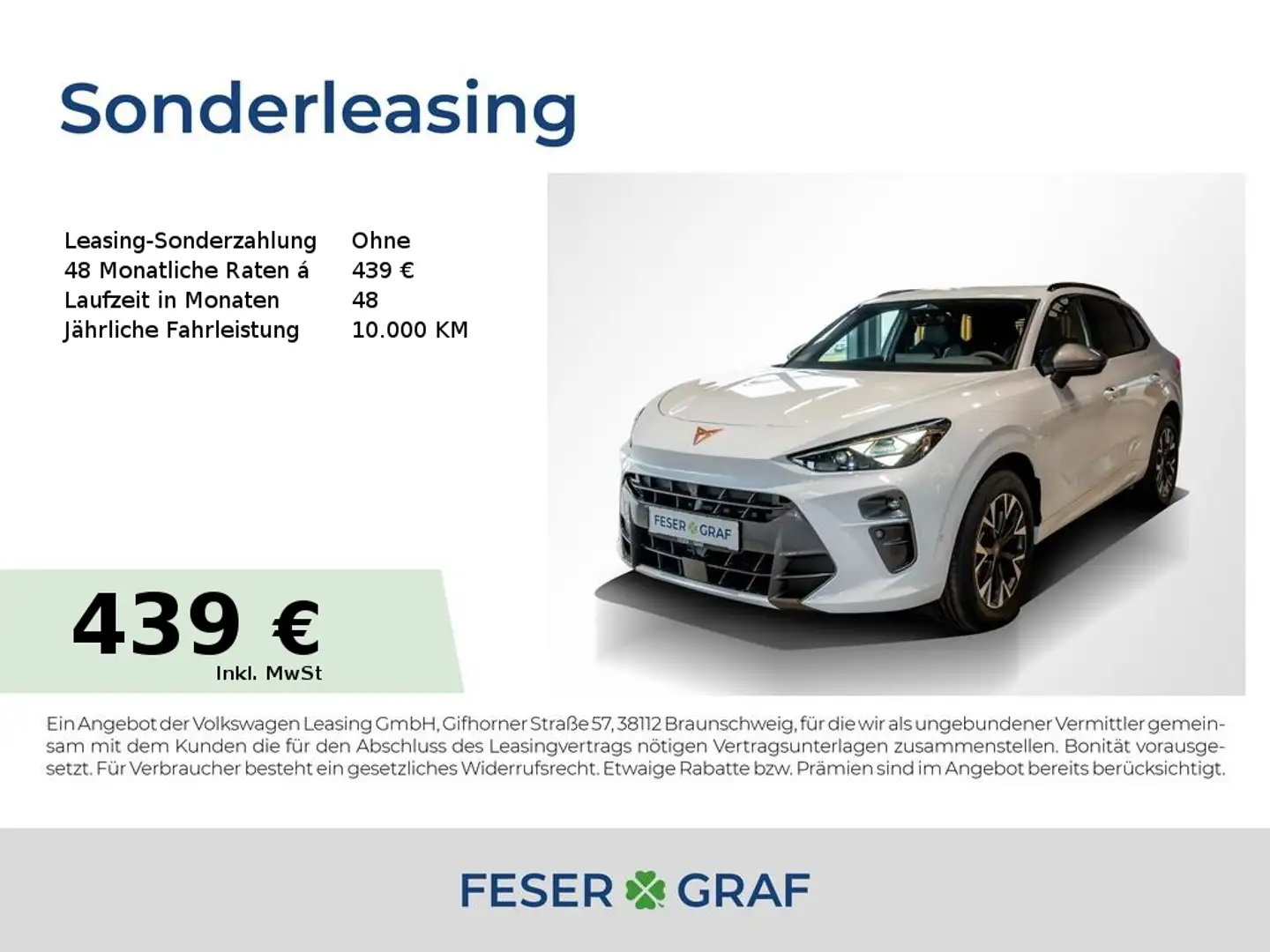 CUPRA Terramar 1.5 eTSI DSG/NAVI/HUD/360°/SENNHEISER Weiß - 1