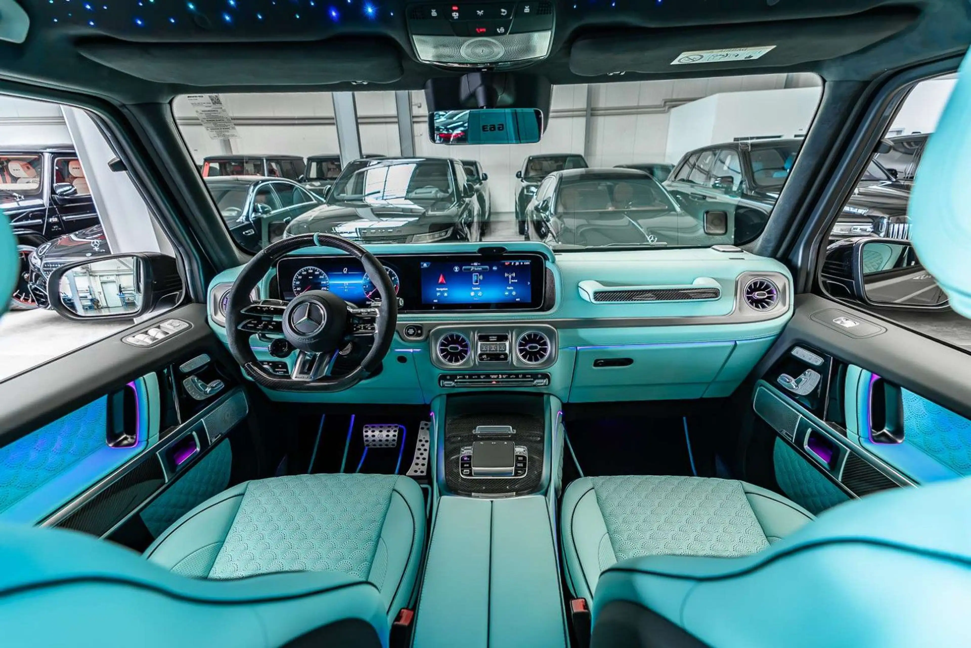 Mercedes-Benz G 63 AMG BRABUS /Full Tiffany/Shooting Star/2027 — photo 2