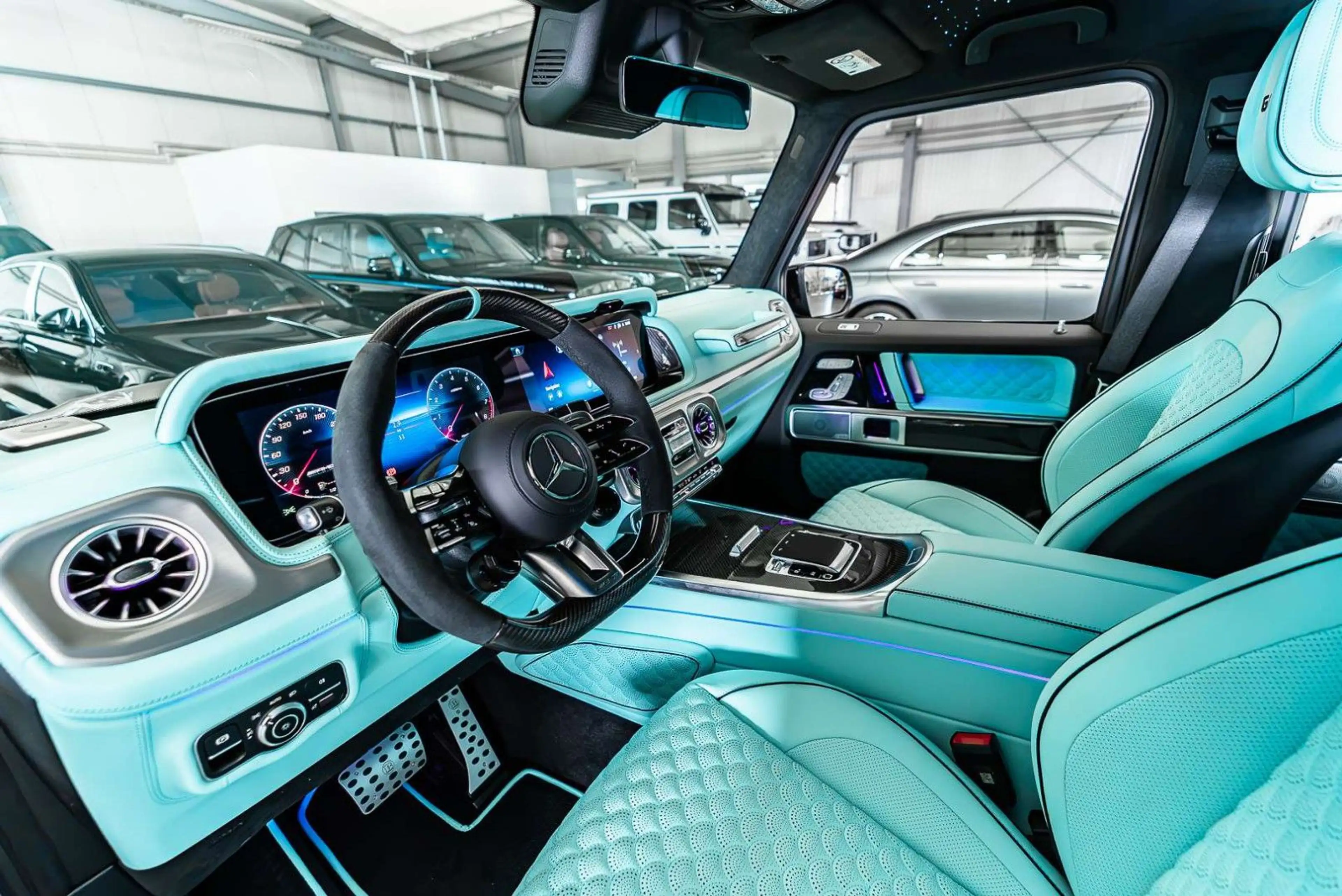 Mercedes-Benz G 63 AMG BRABUS /Full Tiffany/Shooting Star/2027 — photo 3