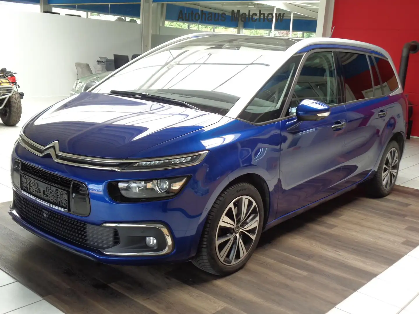 Citroen C4 Picasso Autom.Shine,NAVI.XEN.PANO.7-Sitze Bleu - 2