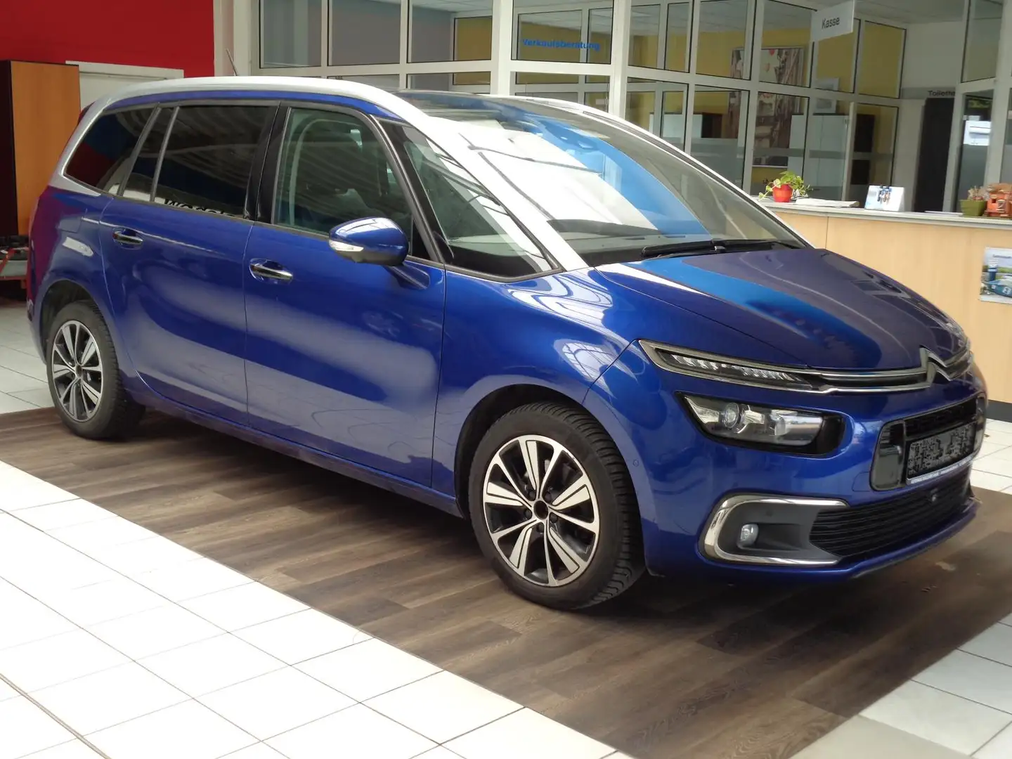 Citroen C4 Picasso Autom.Shine,NAVI.XEN.PANO.7-Sitze Bleu - 1
