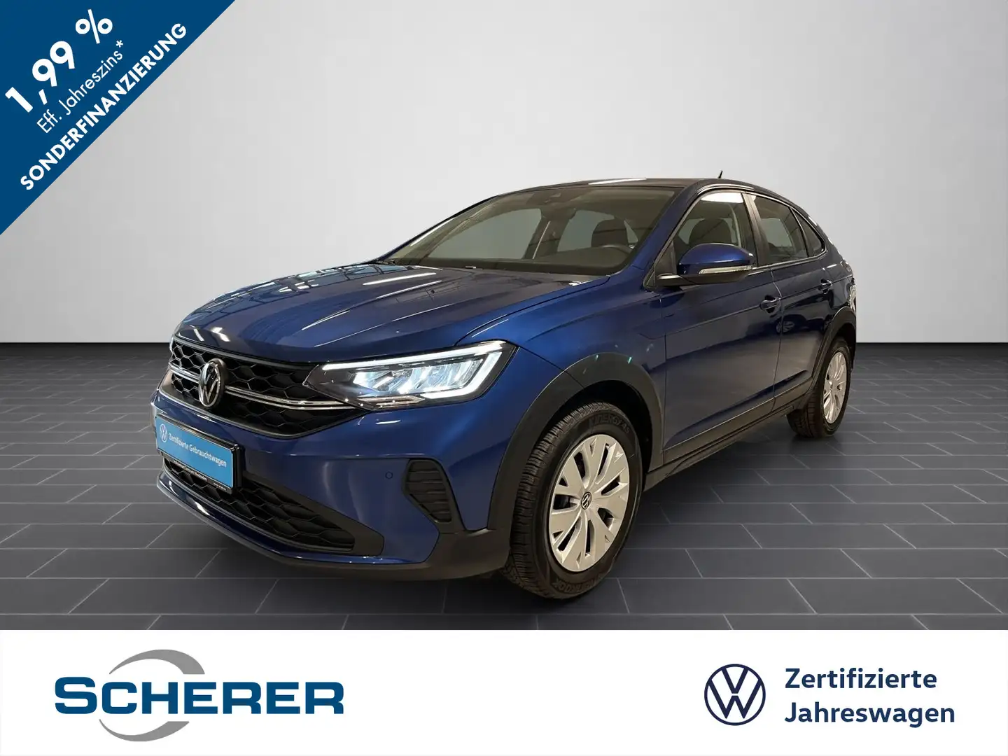 Volkswagen Taigo 1.0 TSI, APP, Sitzh., EPH, LED, Allwetter Blau - 1
