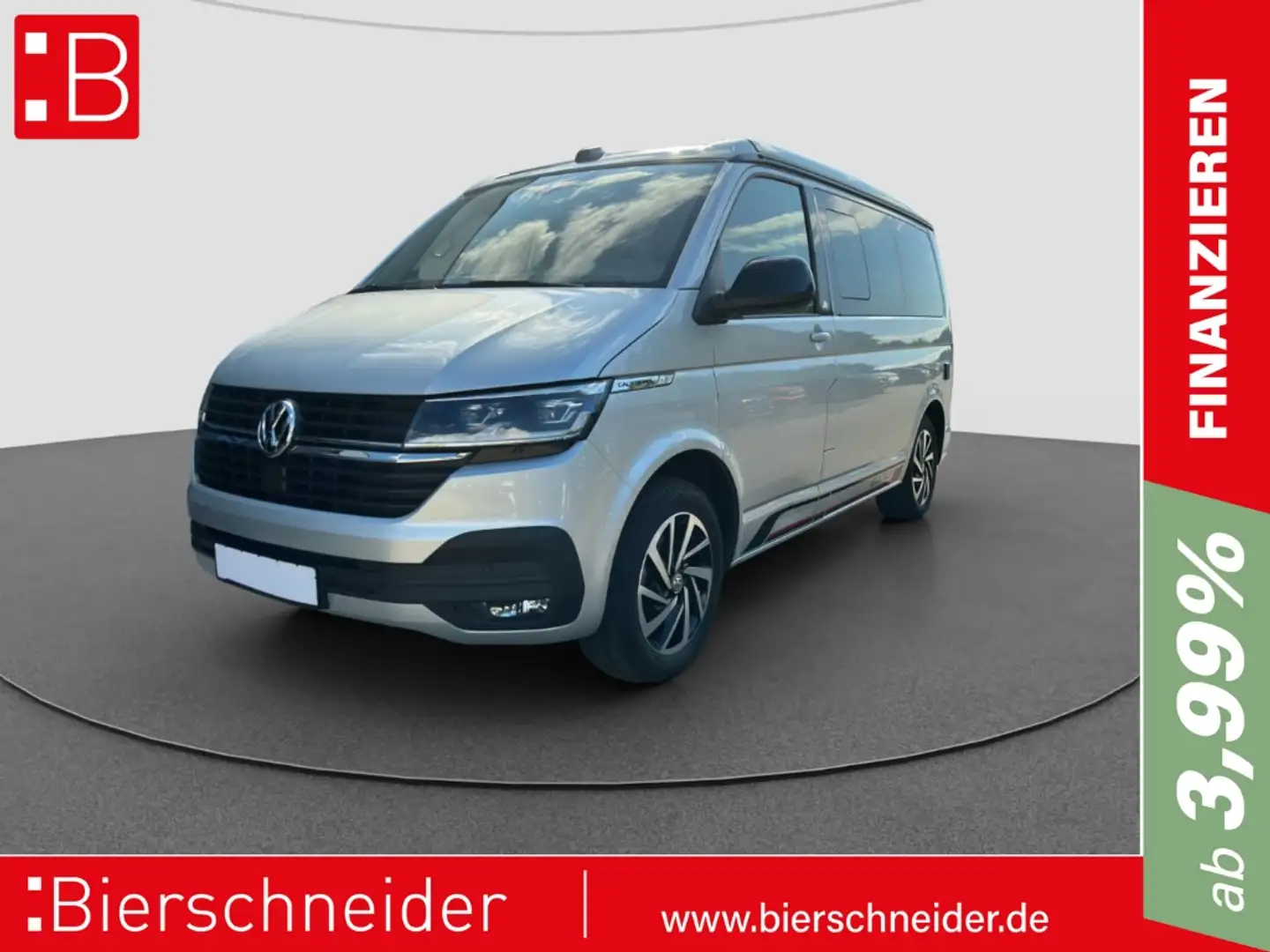 Volkswagen T6.1 California 2.0 TDI DSG Beach Edition STANDH AHK ACC LED Silber - 1
