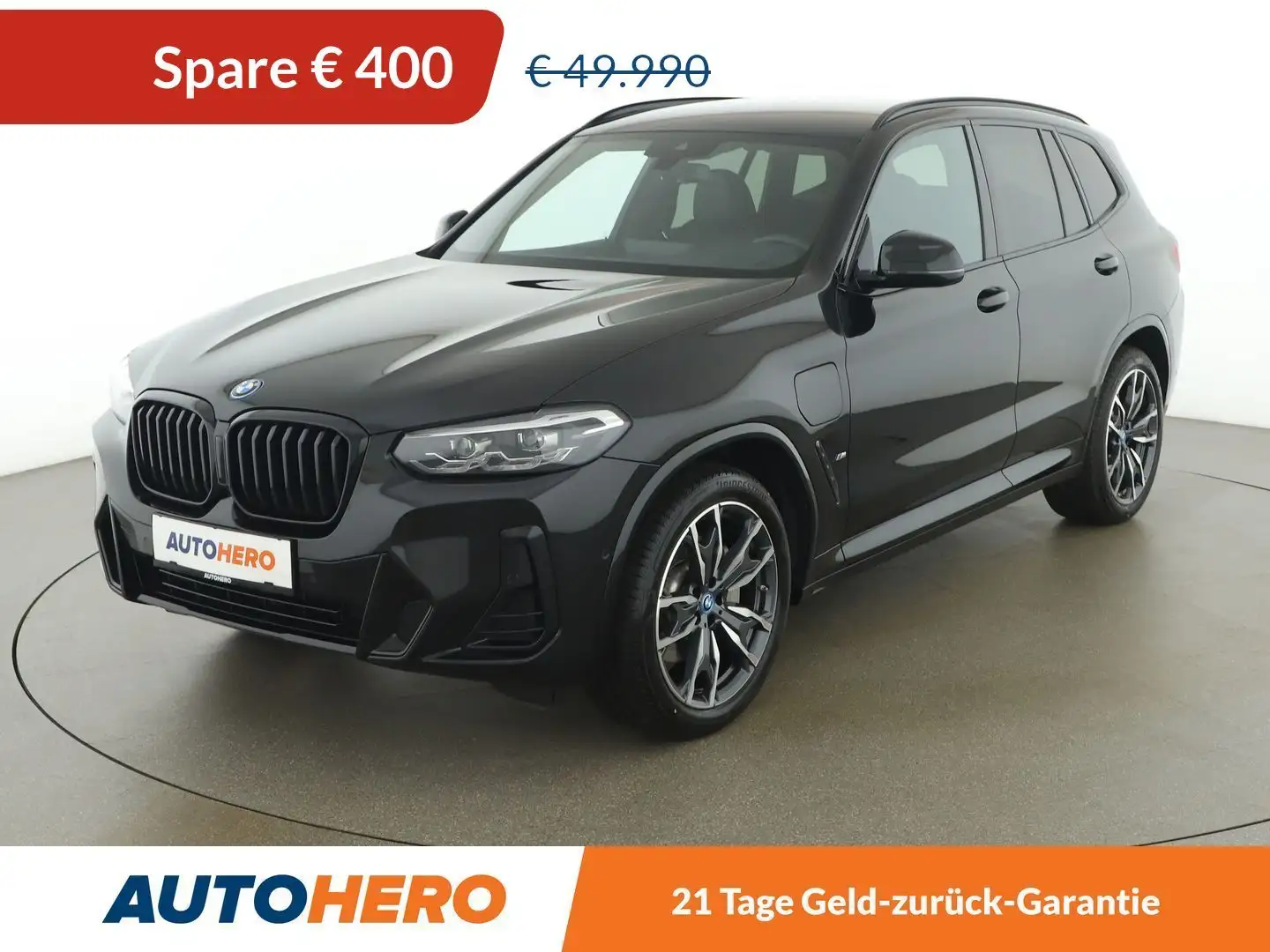 BMW X3 xDrive 30e M Sport Negro - 1