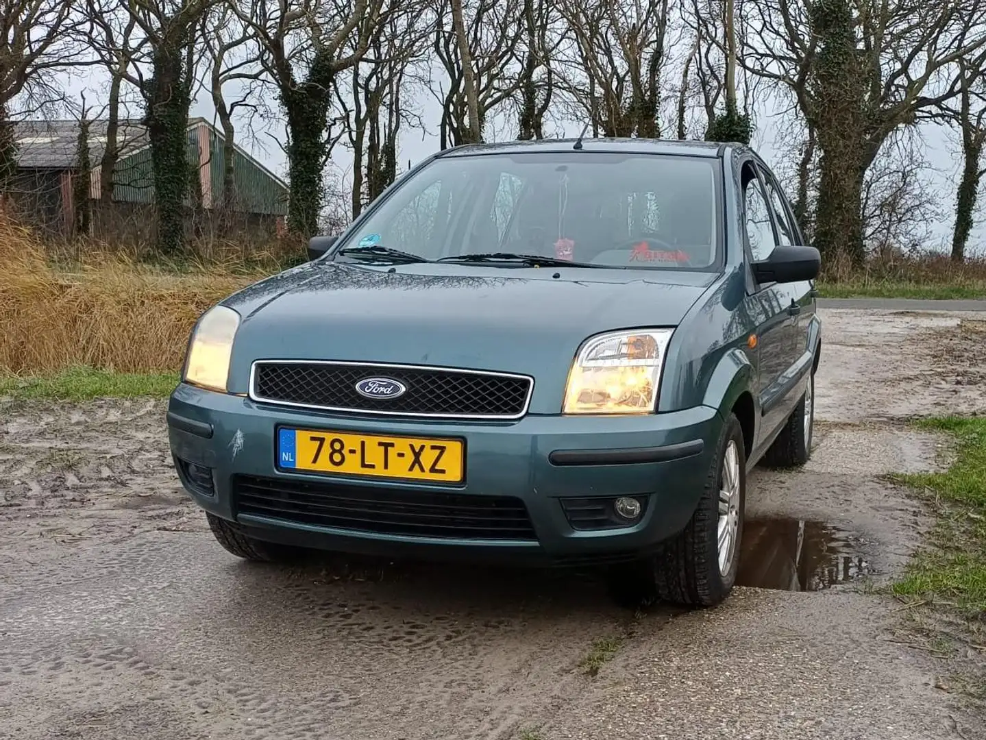 Ford Fusion Fusion 1.4-16V Luxury Zielony - 2