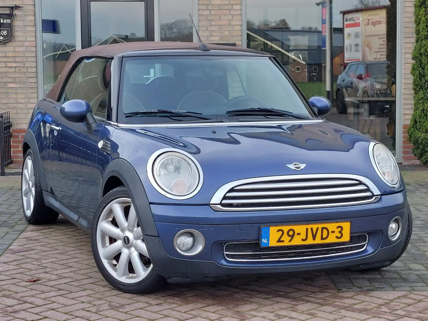 MINI Cooper Cabrio Mini 1.6 Chili | Leder | Airco | NAP Blau - 2