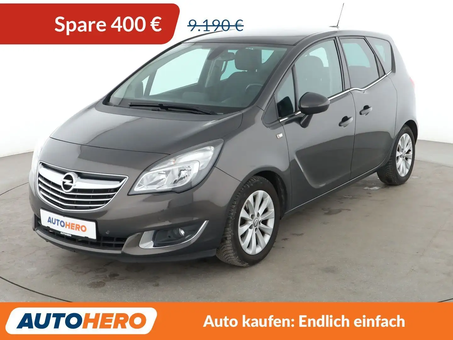 Opel Meriva 1.4 Turbo Active*NAVI*PDC*KLIMA*GARANTIE* Grau - 1
