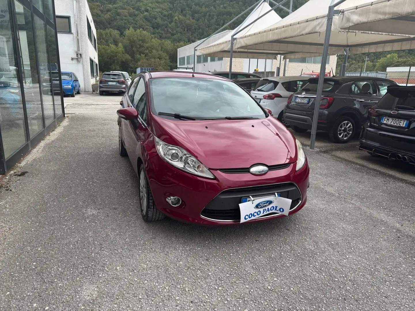 Ford Fiesta Fiesta 1.2 82 CV 5 porte Titanium Rosso - 1