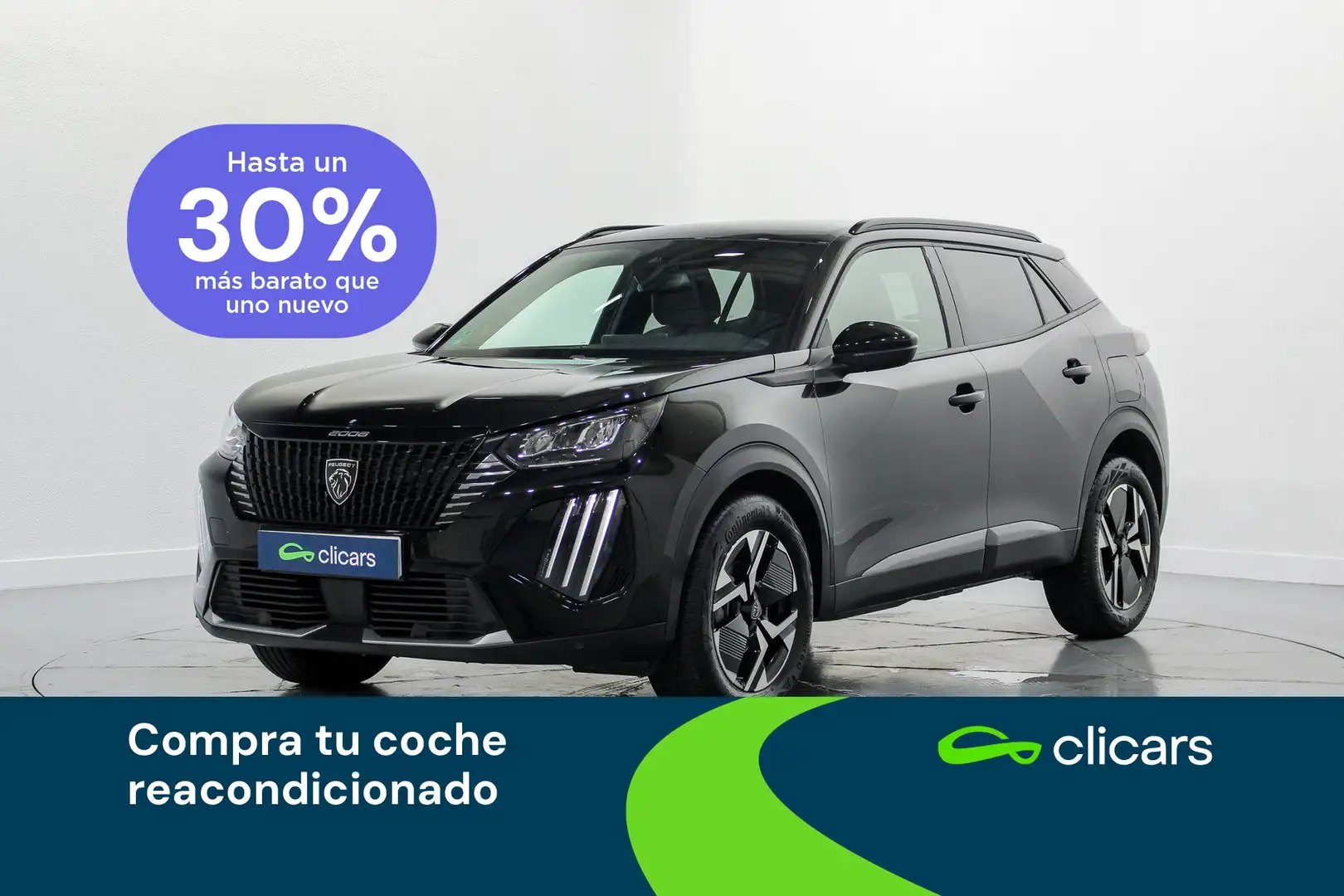 Peugeot 2008 1.2 PureTech S&S Allure 100 Negro - 1
