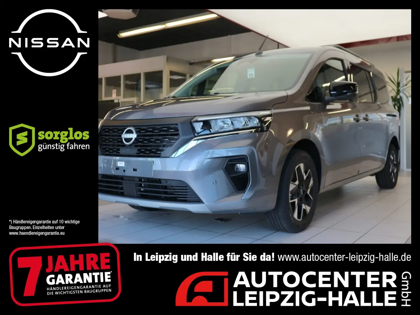 Nissan Townstar Kombi L2 1.3 DIG-T 7AT TEKNA 7 Sitzer Gri - 1