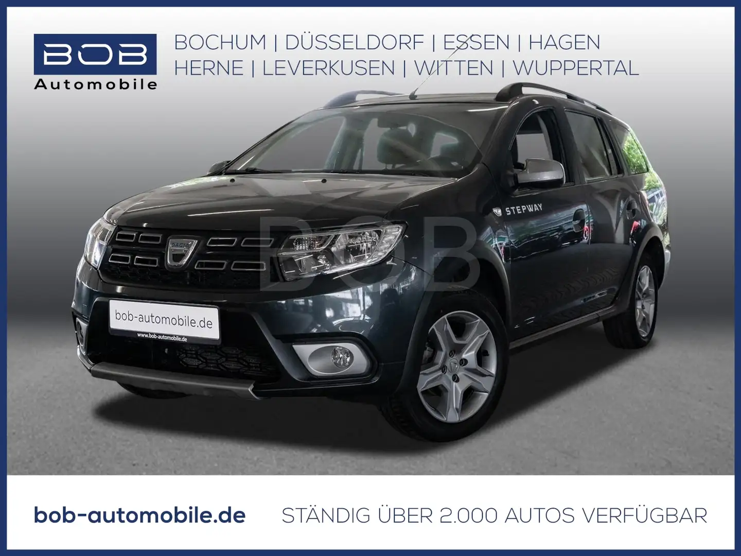 Dacia Logan Stepway TCe 90 MCV Navi+Klima+Kamera+PDC Gris - 1