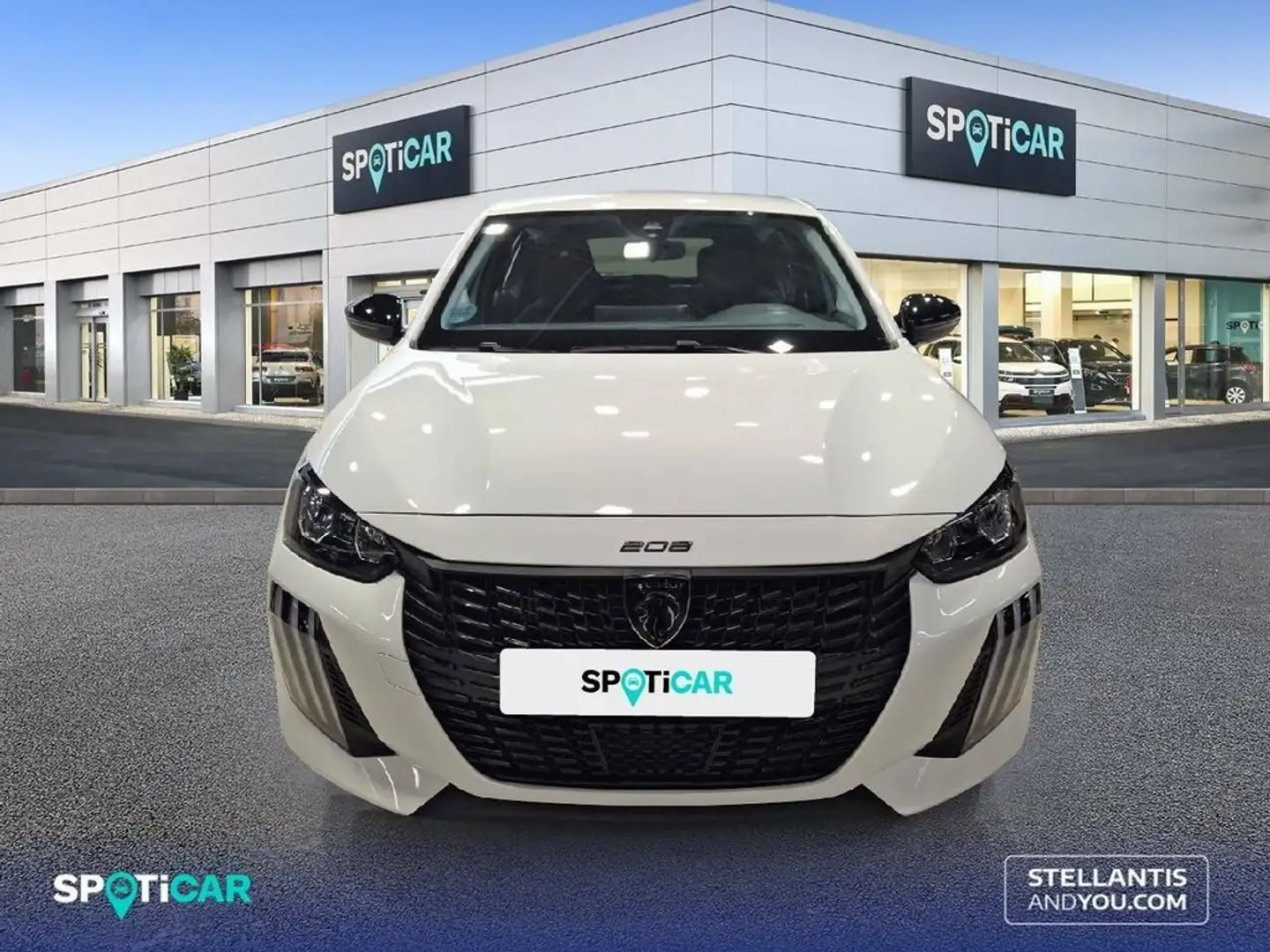 Peugeot 208 Puretech 100 Active Blanc - 2