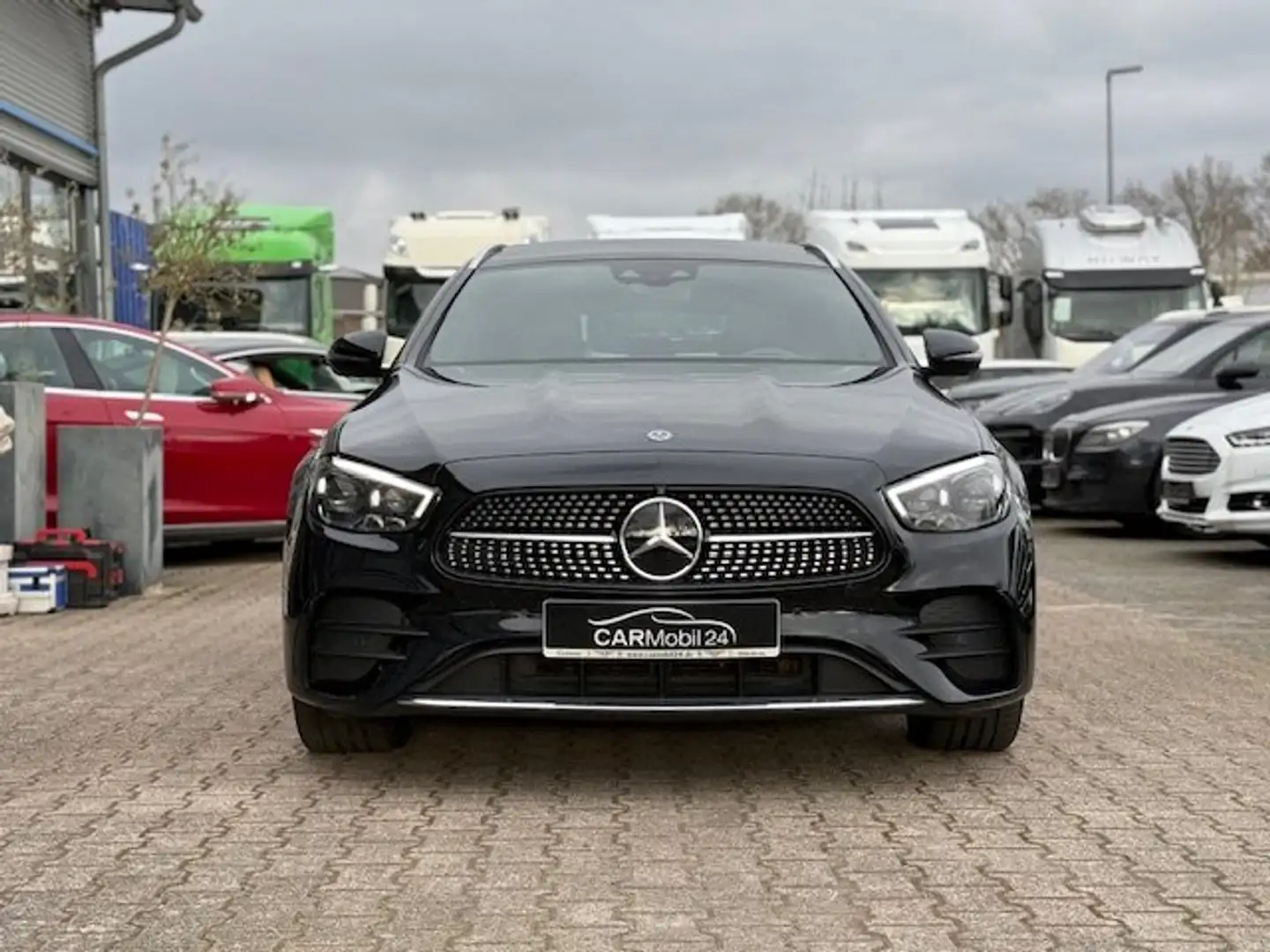 Mercedes-Benz E 300 T de 4Matic 9G-TRONIC AMG Line*360*Burm*Pano Schwarz - 2
