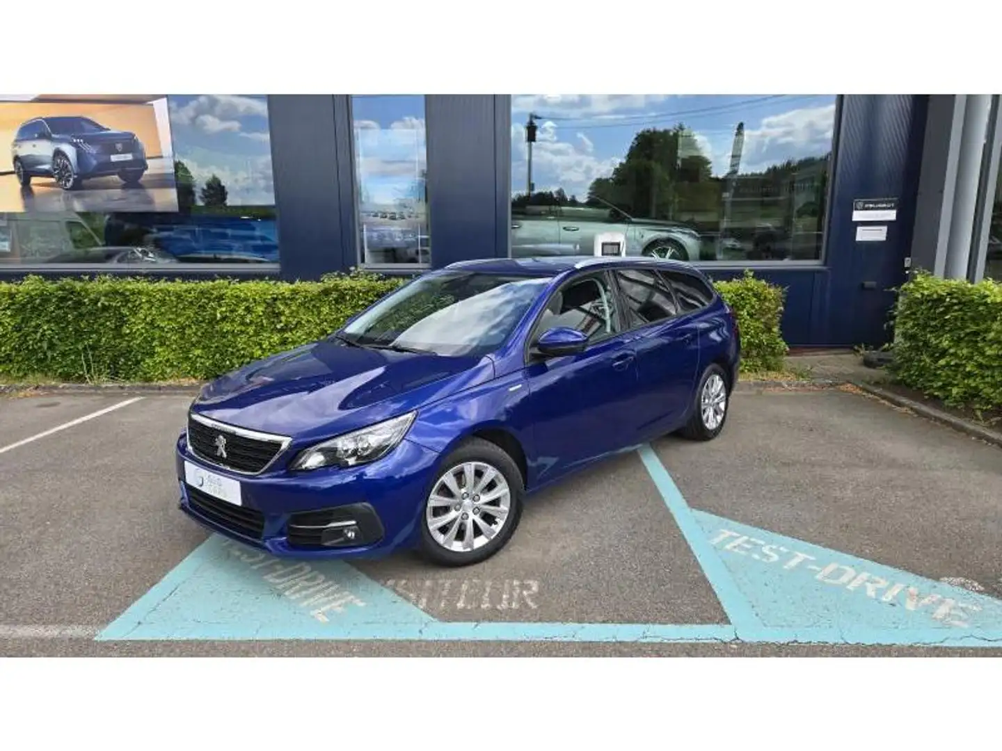 Peugeot 308 II SW Style Blauw - 1