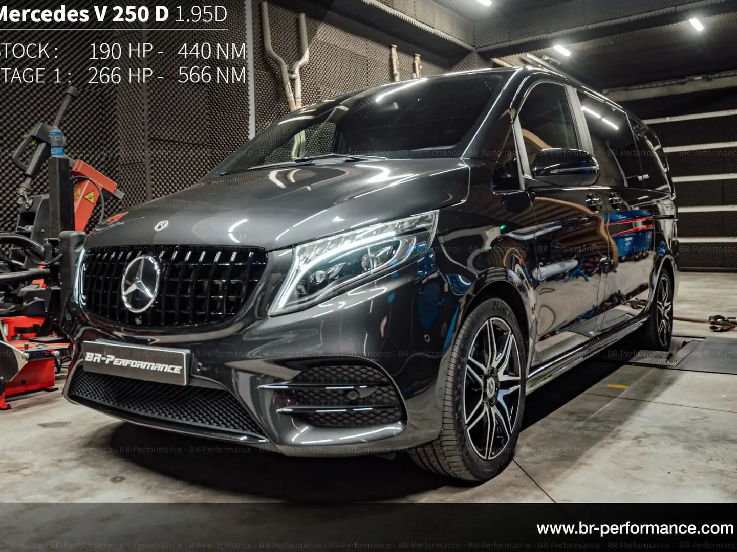 Mercedes-Benz V 250 V 250 d L2 AMG / 270 HP !!! LICHTE VRACHT Серый - 2