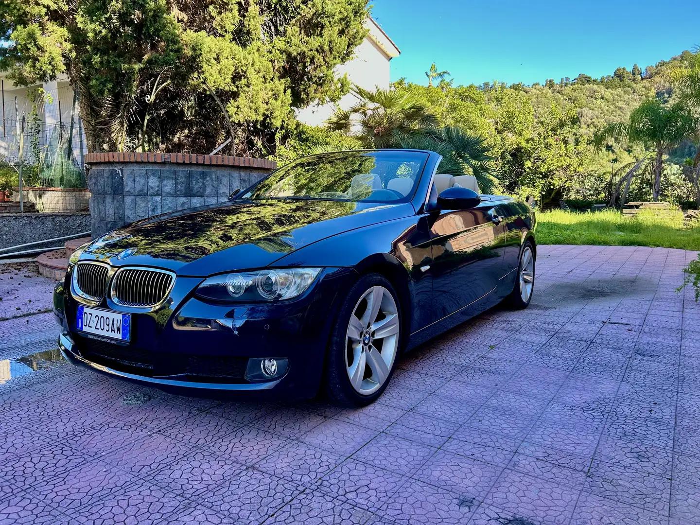 BMW 330 330d Cabrio Msport M57 Kék - 1