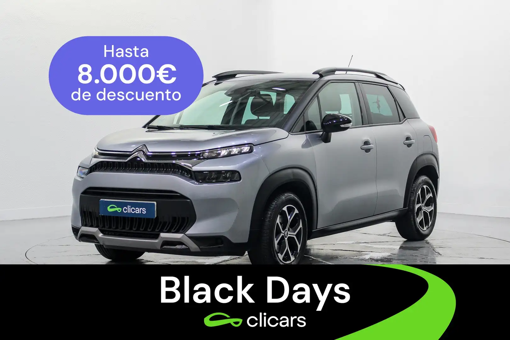 Citroen C3 Aircross Puretech S&S Plus 110 Plateado - 1
