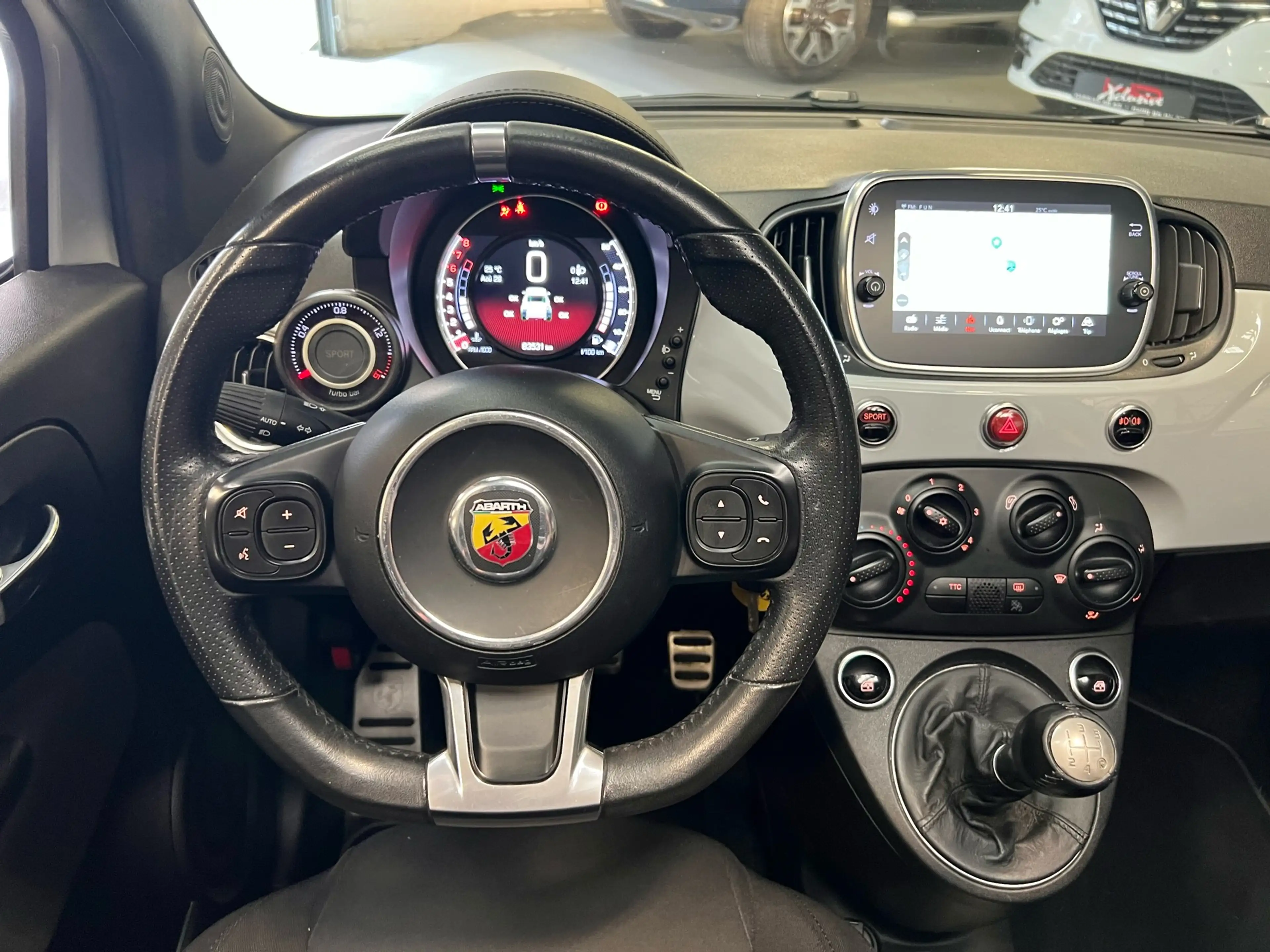 Abarth 595 1.4 T-Jet *TOIT OUVRANT*GRIS NARDO*GARANTIE* — photo 10