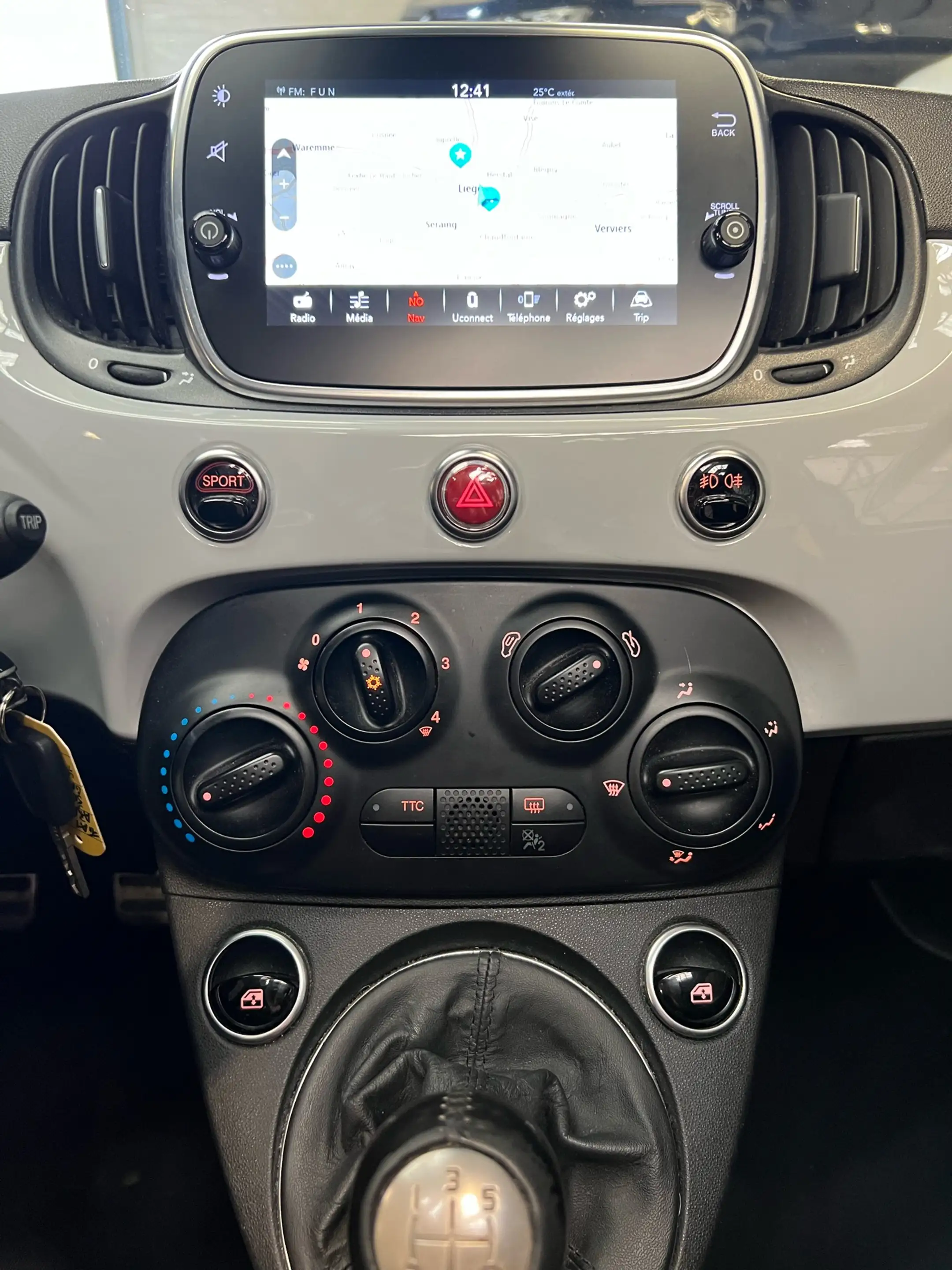Abarth 595 1.4 T-Jet *TOIT OUVRANT*GRIS NARDO*GARANTIE* — photo 11