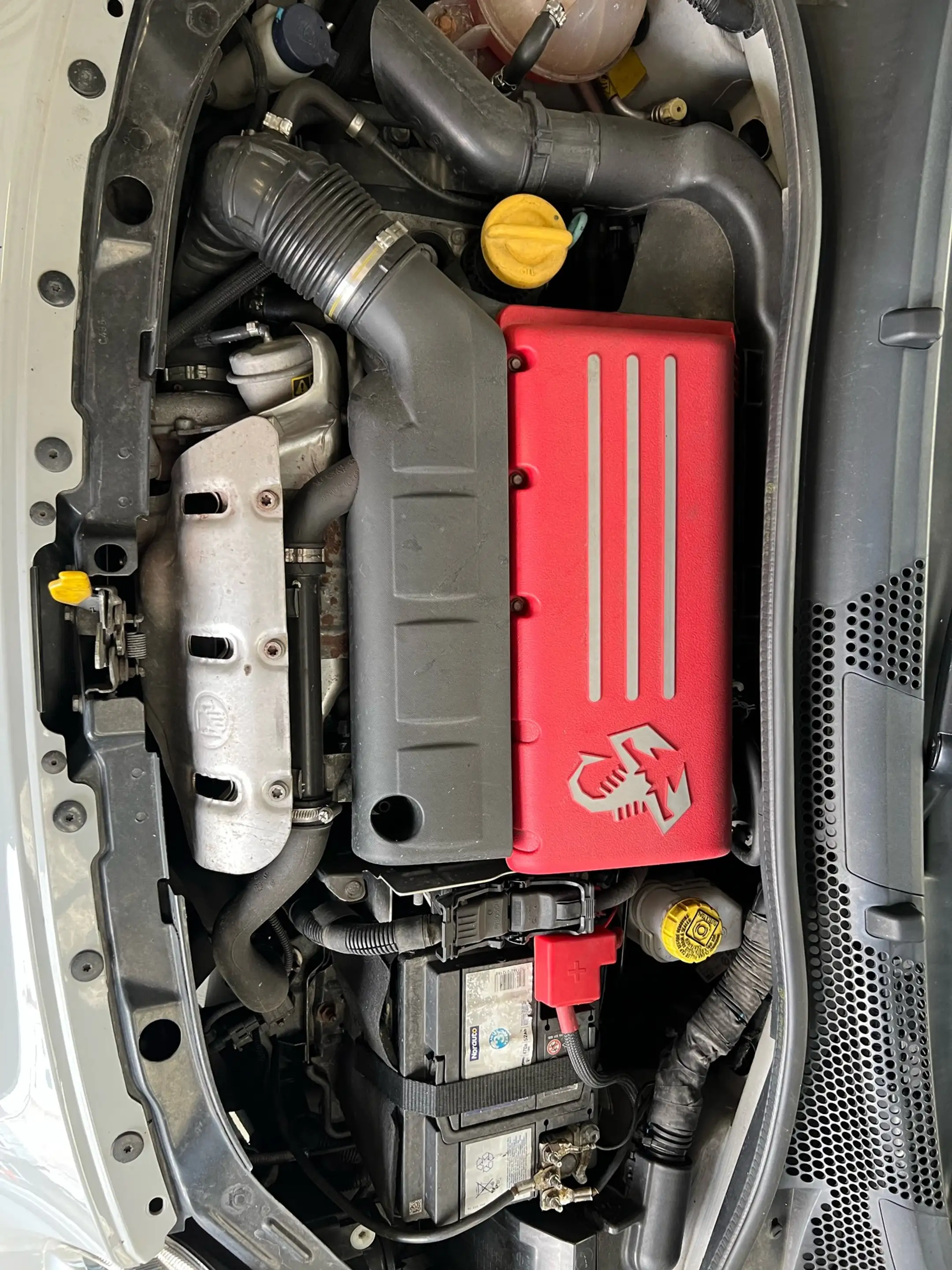 Abarth 595 1.4 T-Jet *TOIT OUVRANT*GRIS NARDO*GARANTIE* — photo 13