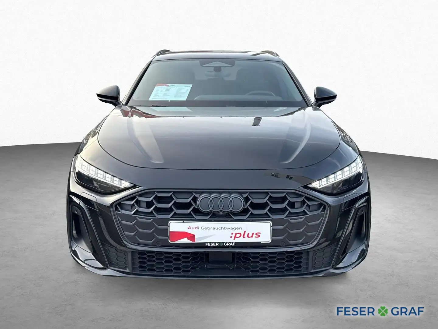 Audi A5 Avant TFSI 110 kW S tr. S line-ACC-Tech-LED plus- Schwarz - 2