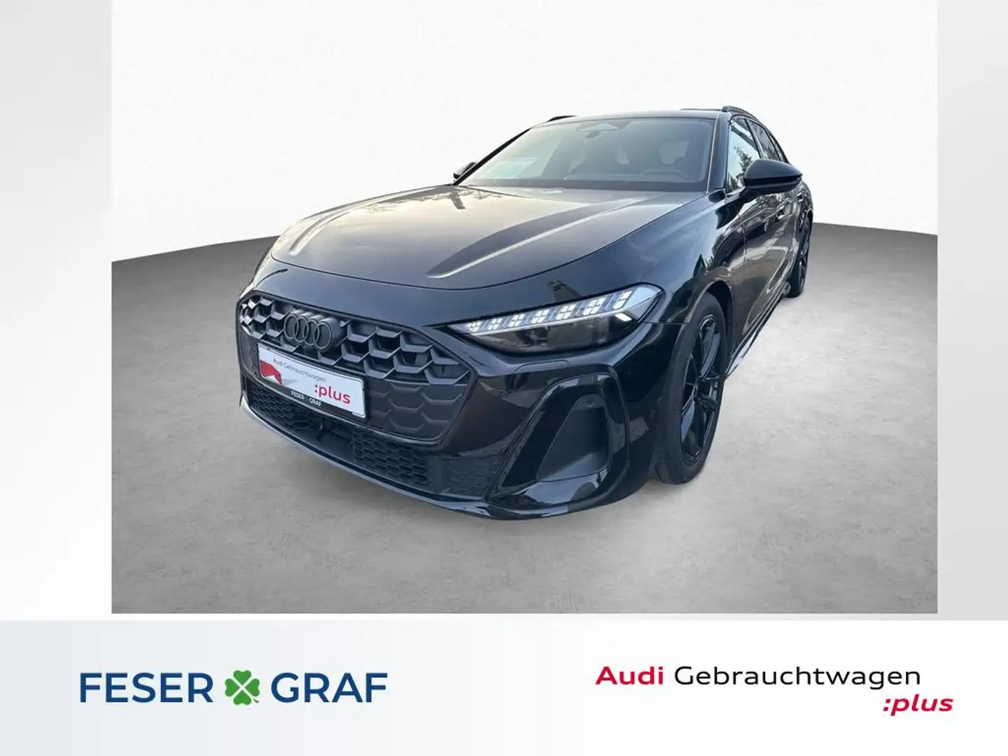 Audi A5 Avant TFSI 110 kW S tr. S line-ACC-Tech-LED plus- Schwarz - 1