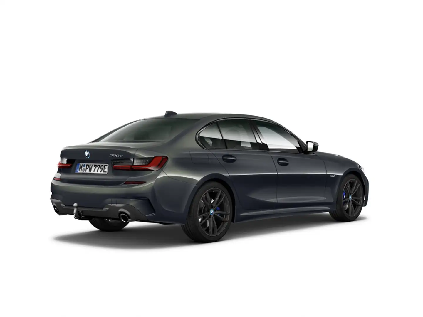 BMW 320 e M-Sport AHK LED NAVI SHZ PDC MEMORY Grau - 2