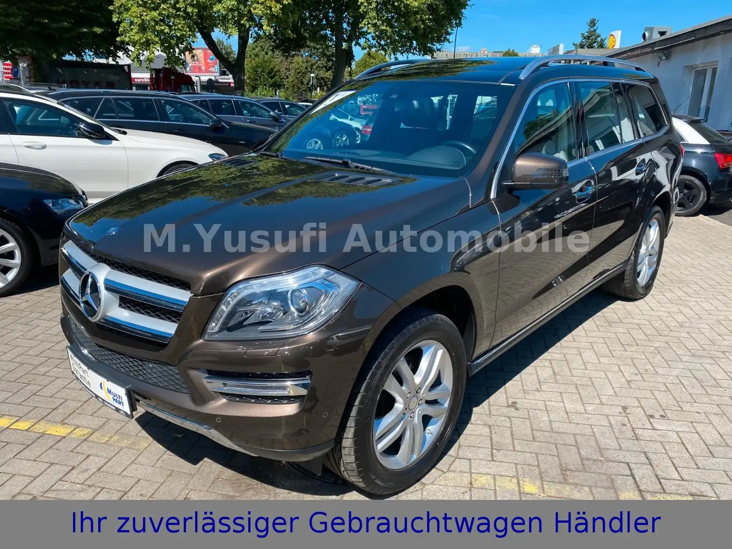 Mercedes-Benz GL 350 d 4M 7-SITZE|STANDH.|AIRMATIC|PANORAMA|AHK Brązowy - 1
