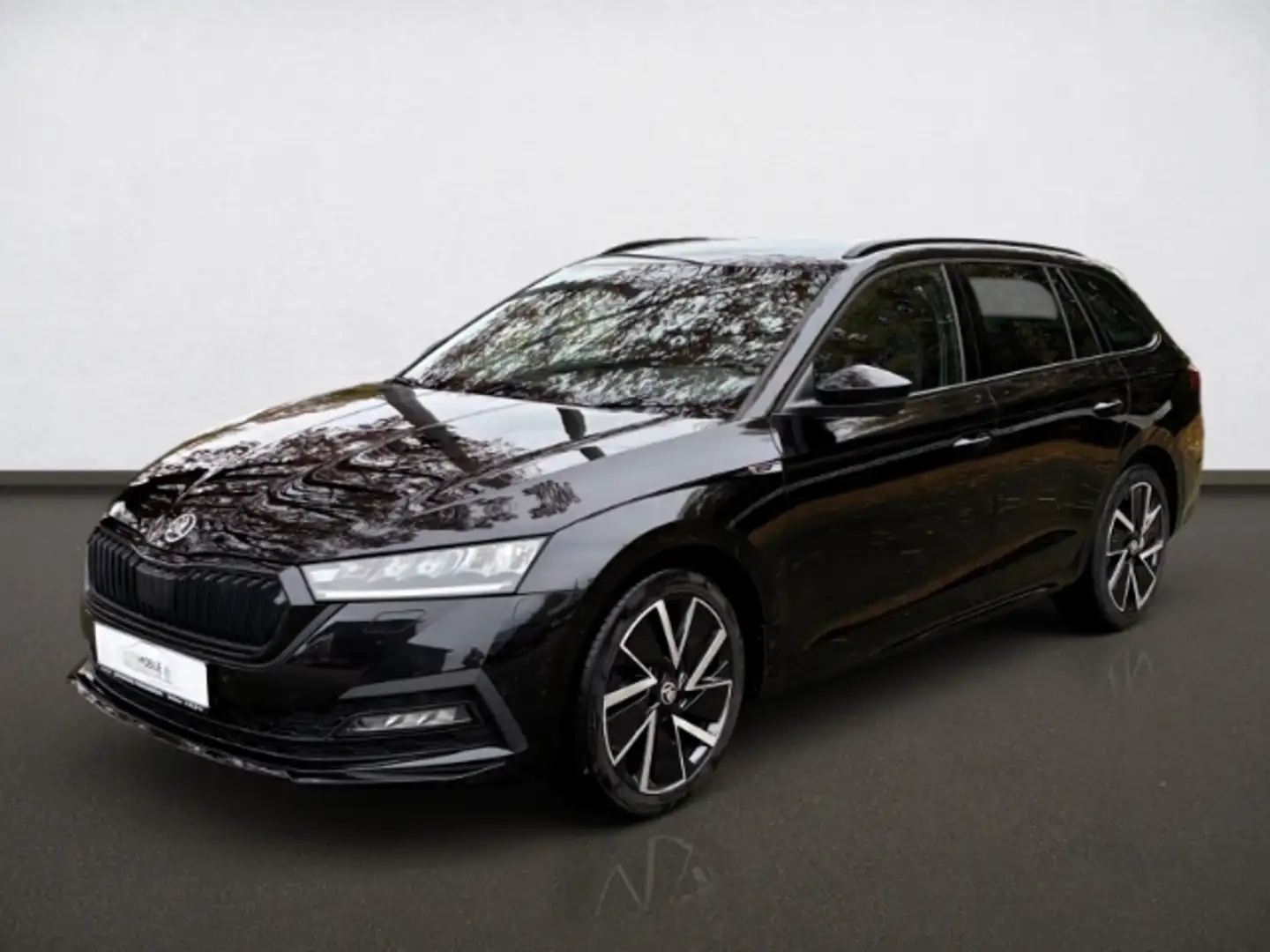 Skoda Octavia Combi Sportline 2.0 TDI DSG Navi Head-Up Schwarz - 2