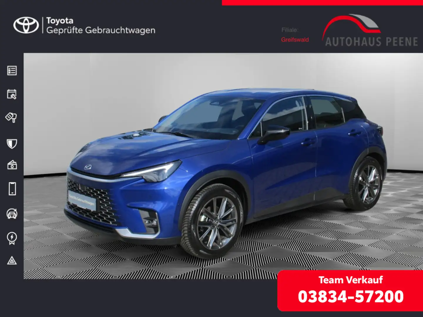 Lexus LBX 1.5 FWD Relax SHZ NAVI ACC HUD LED 360° Blau - 1