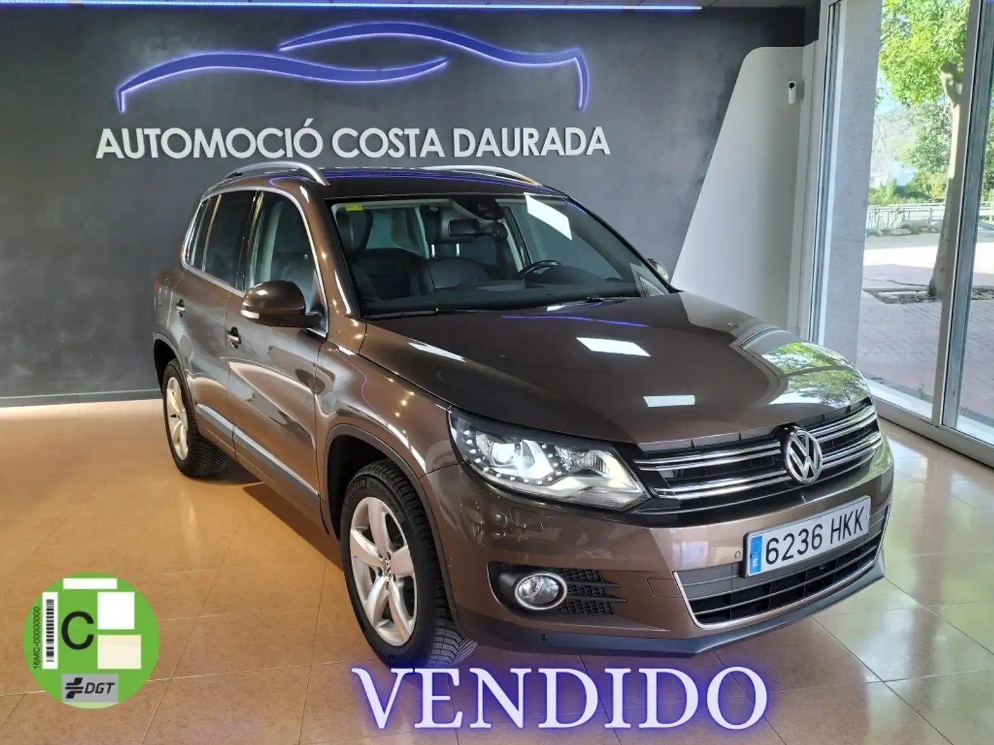Volkswagen Tiguan 2.0TSI Excellence 4x4 DSG 210 Brun - 1