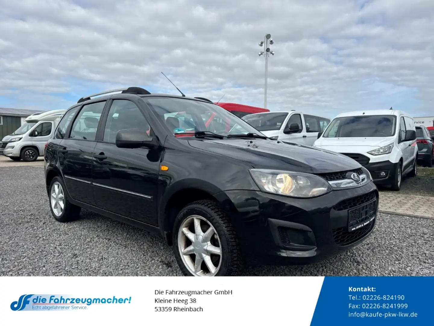 Lada Kalina 2 Kombi Alu ESP ABS Privacyverglasung *EXPORT Schwarz - 1