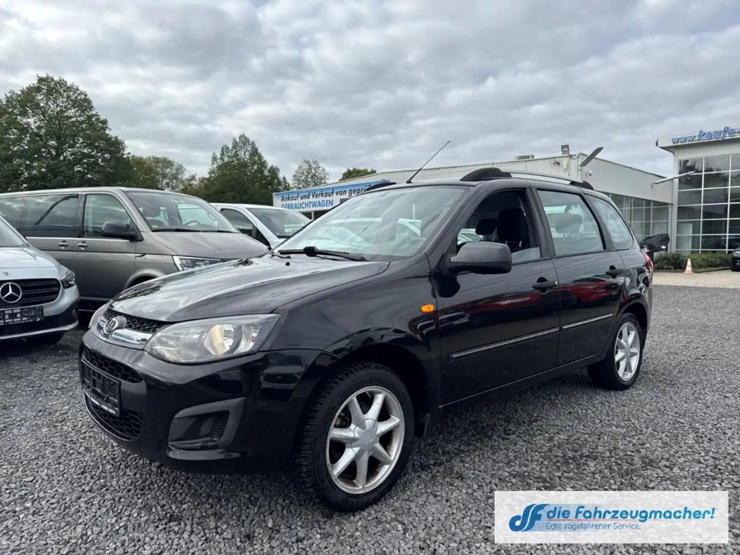 Lada Kalina 2 Kombi Alu ESP ABS Privacyverglasung *EXPORT Schwarz - 2