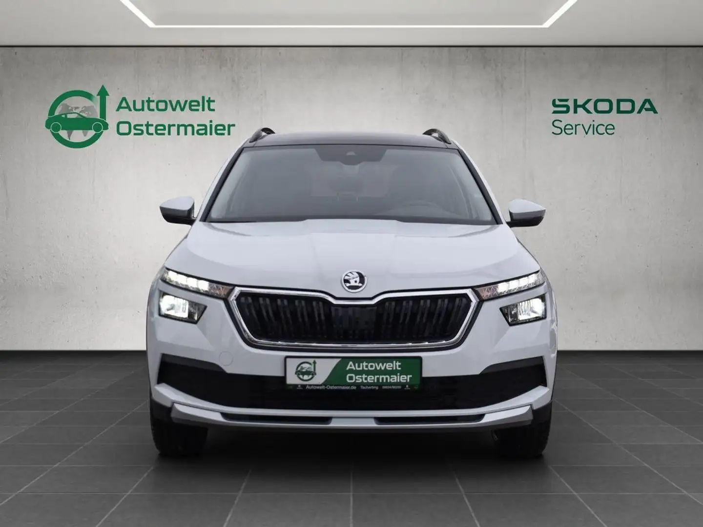 Skoda Kamiq 1.0 TSI DSG Scoutline*Navi*Kamera*GRA* Blanc - 2