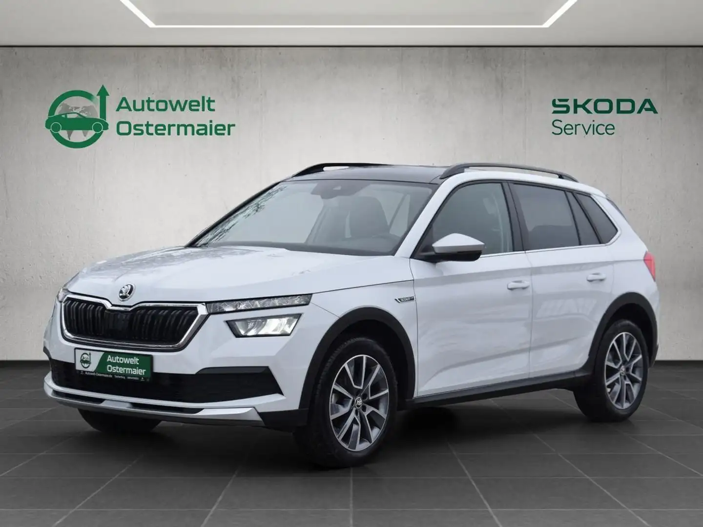 Skoda Kamiq 1.0 TSI DSG Scoutline*Navi*Kamera*GRA* Blanc - 1