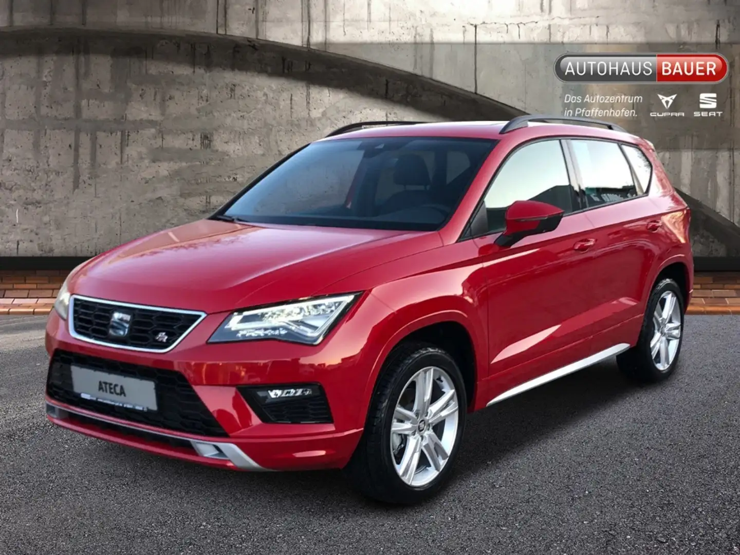 SEAT Ateca FR 1.5TSI ACT PANORAMADACH EL.KLAPPE DAB+NAVI FULL Roşu - 1