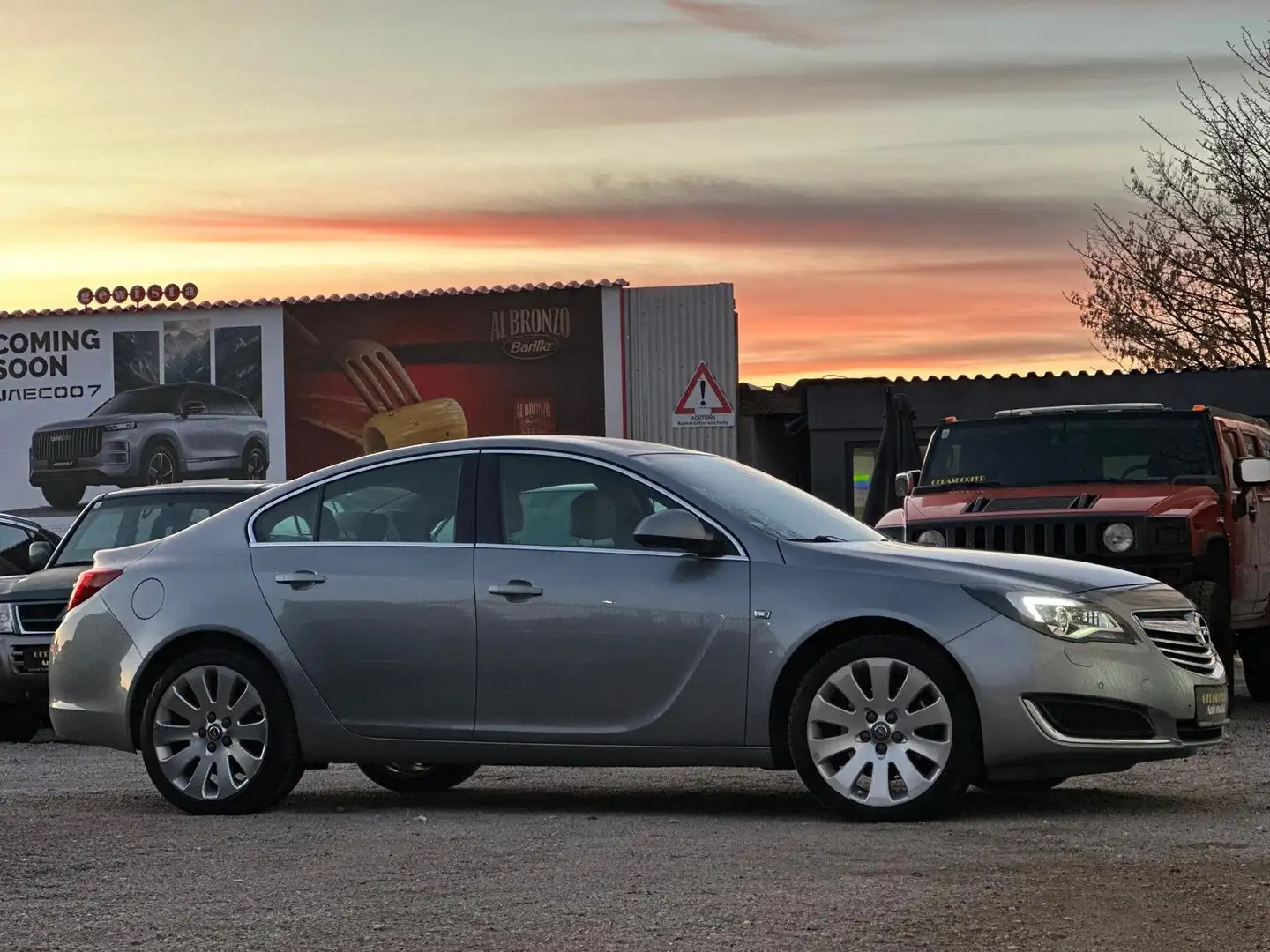 Opel Insignia 1.6SIDI Turbo Cosmo * Pensioniten Fahreuzug*Leder* Gris - 1