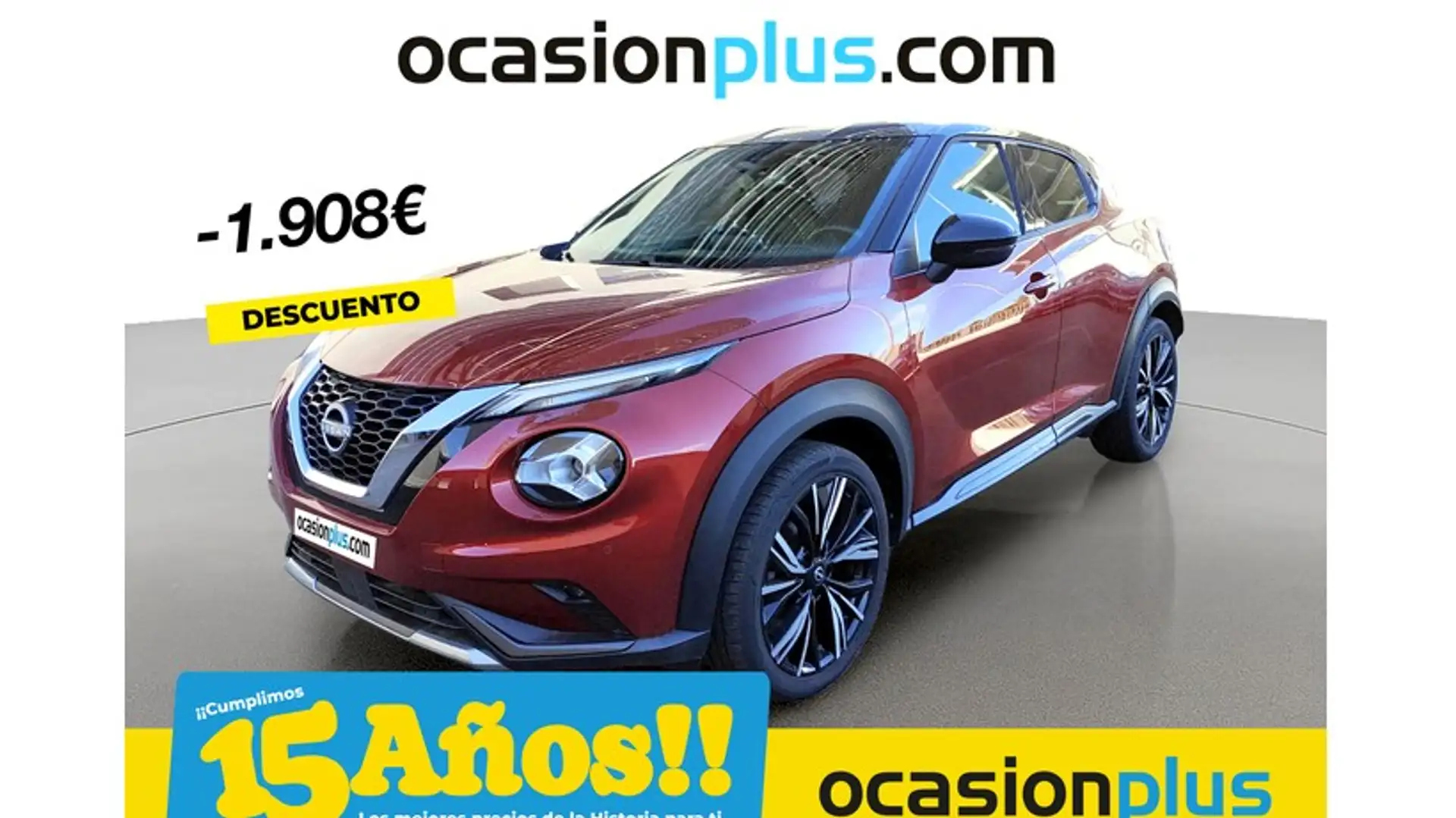Nissan Juke 1.0 DIG-T N-Design 4x2 114 Rouge - 1
