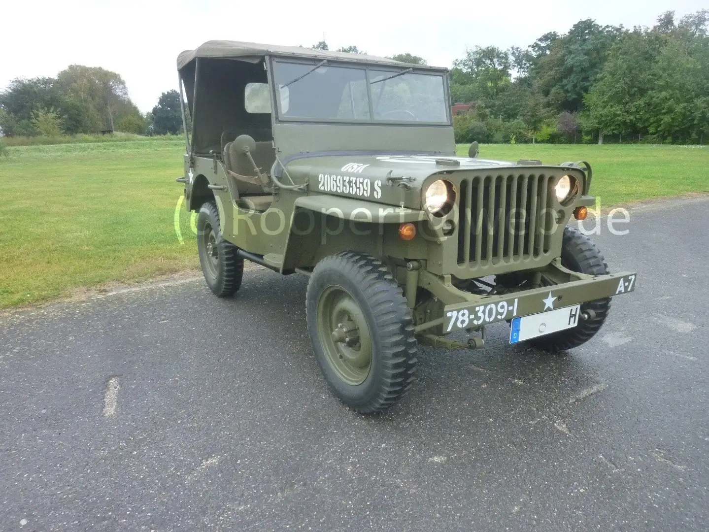 Jeep Willys Willys Overland MB Bauj. 1942 - WWII Зелений - 2