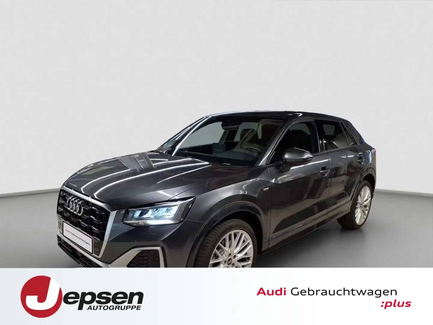 Audi Q2 S line 35 TFSI S tr. AHK 19 FLA ACC Cam Navi Grau - 1