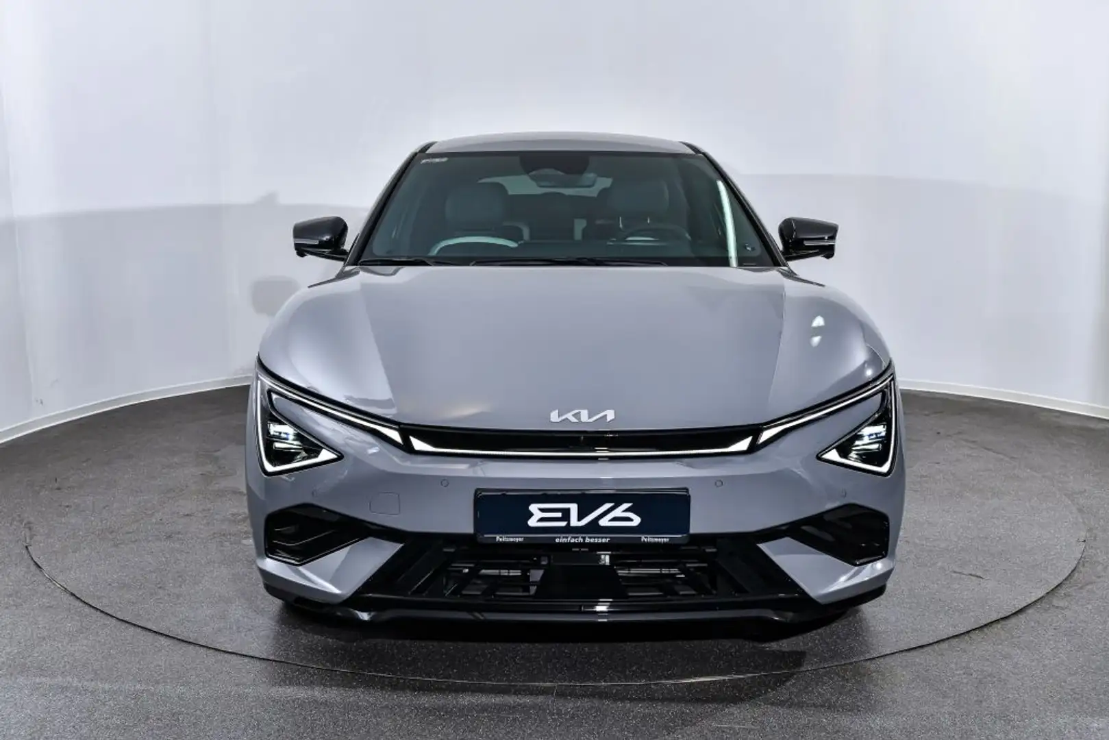 Kia EV6 84-kWh AWD GT-line / 800 Volt Technologie Gris - 2