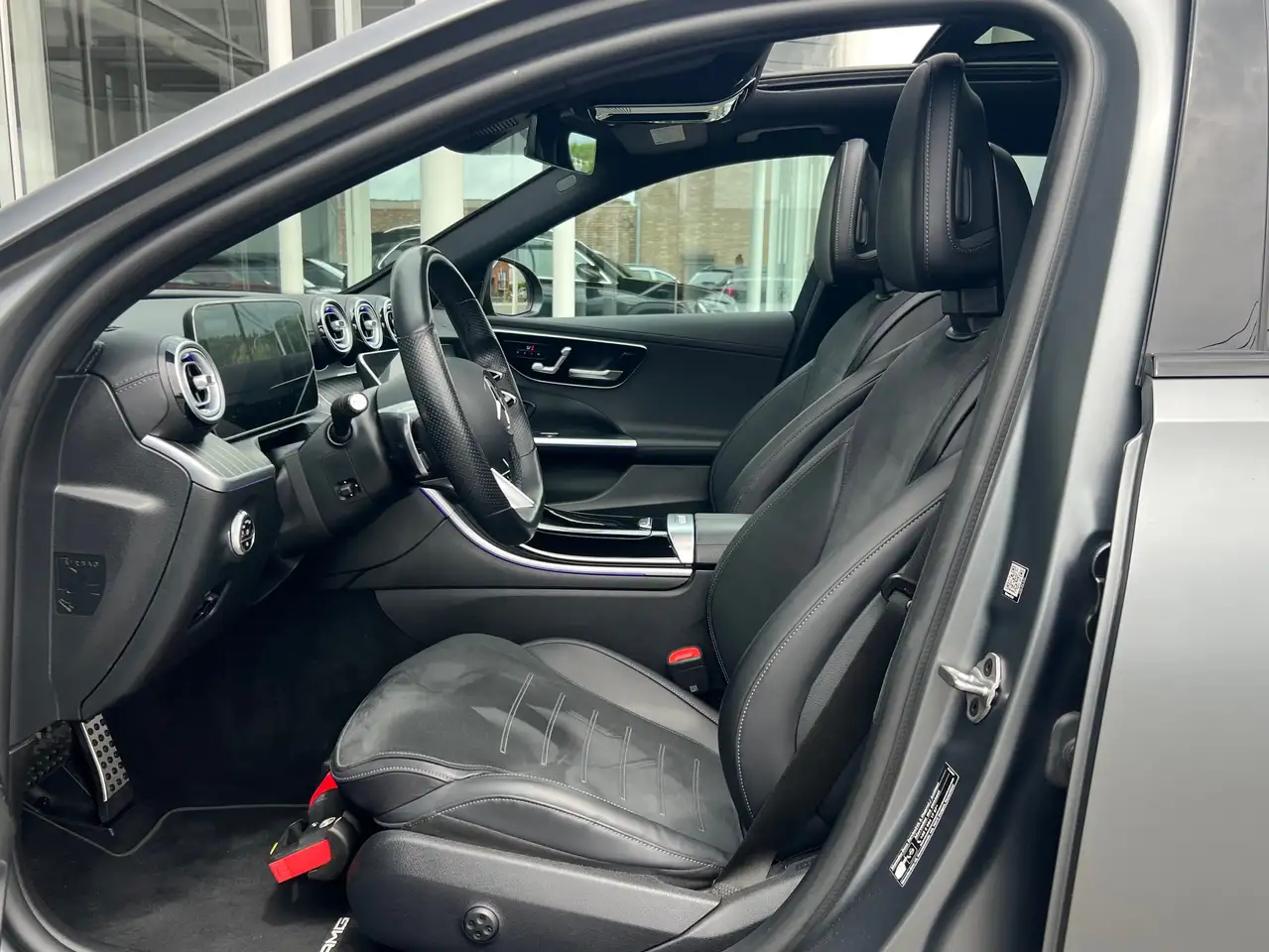 Mercedes-Benz C-Class D 200CV / Pack AMG / Gris MAGNO MAT / Pack NIGHT / FULL, миниатюра 13