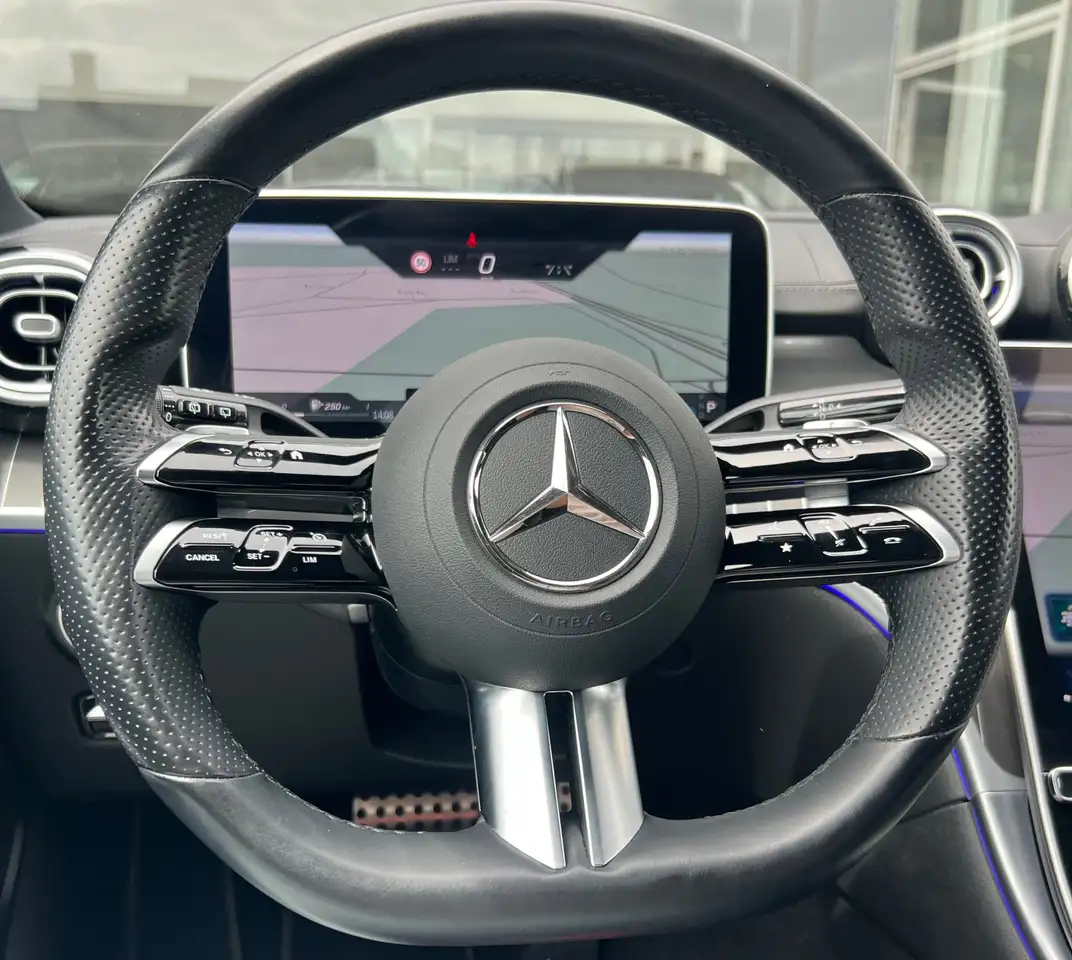 Mercedes-Benz C-Class D 200CV / Pack AMG / Gris MAGNO MAT / Pack NIGHT / FULL, миниатюра 22